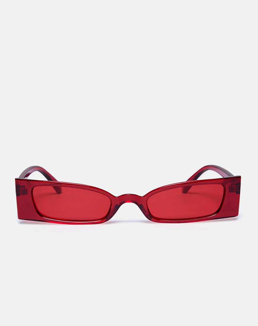 Joslin Sunglasses in Red - Image 2
