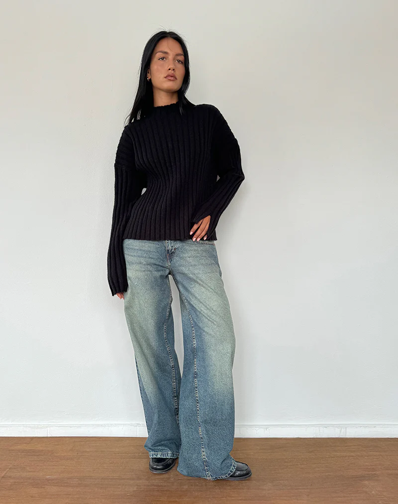 Judah Jumper in Black - Image 5