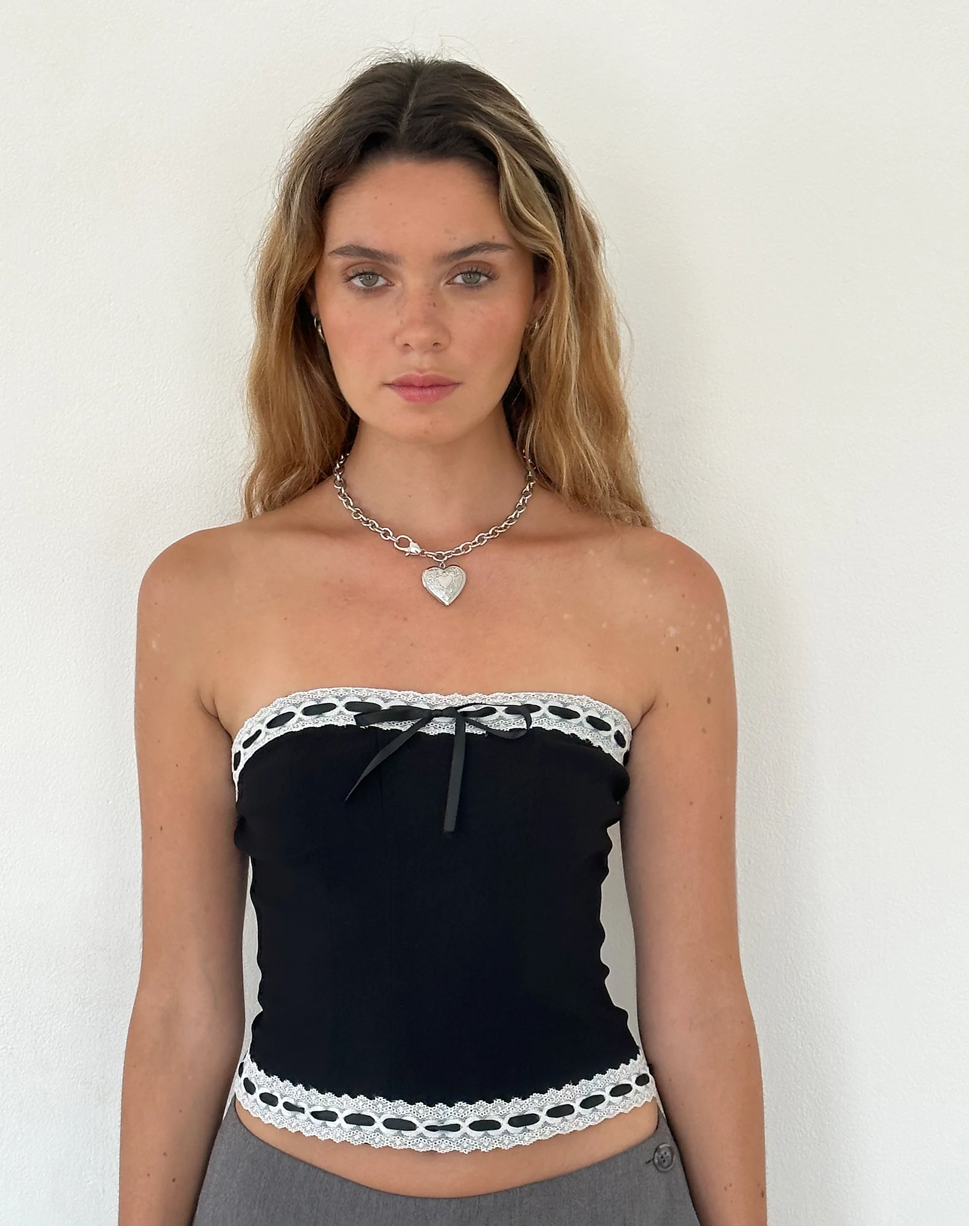 Jude Chunky Heart Necklace by Gemini Jewels - Image 3