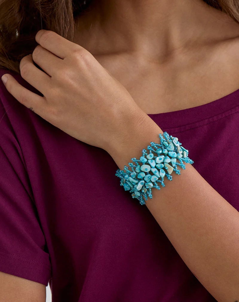 Kanau Bracelet in Blue - Image 4