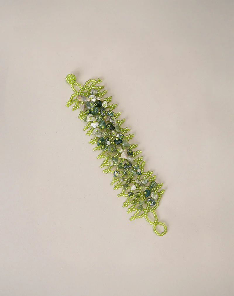 Kanau Bracelet in Green - Image 5