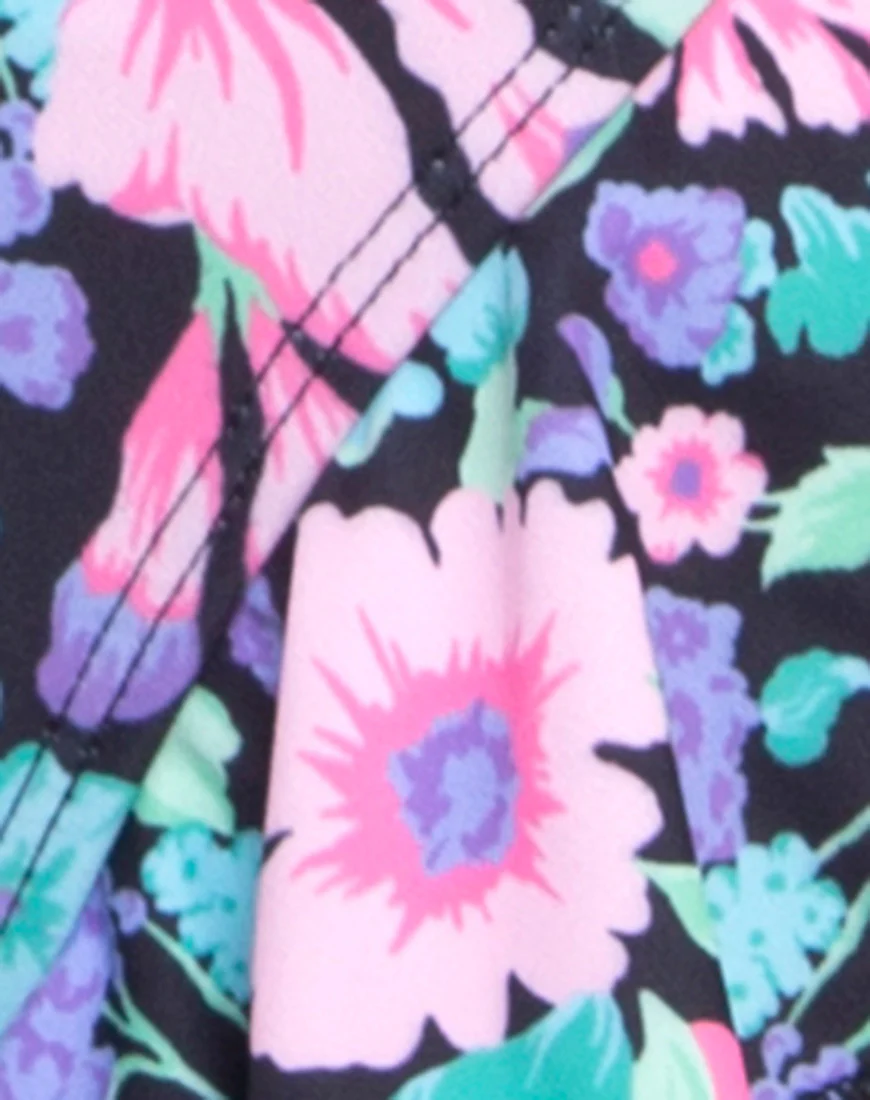 Kaulana Bikini Bottom in Illuminated Floral - Image 5