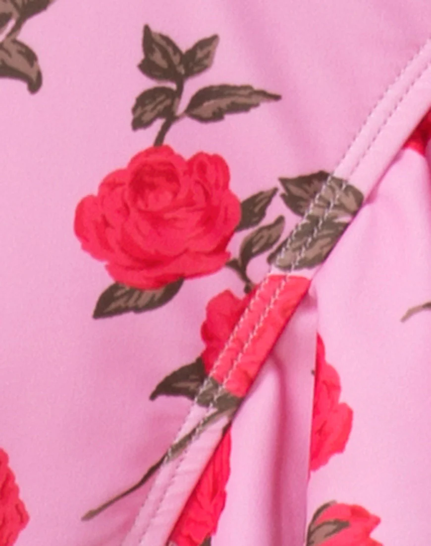 Kaulana Bikini Top in Candy Rose - Image 5