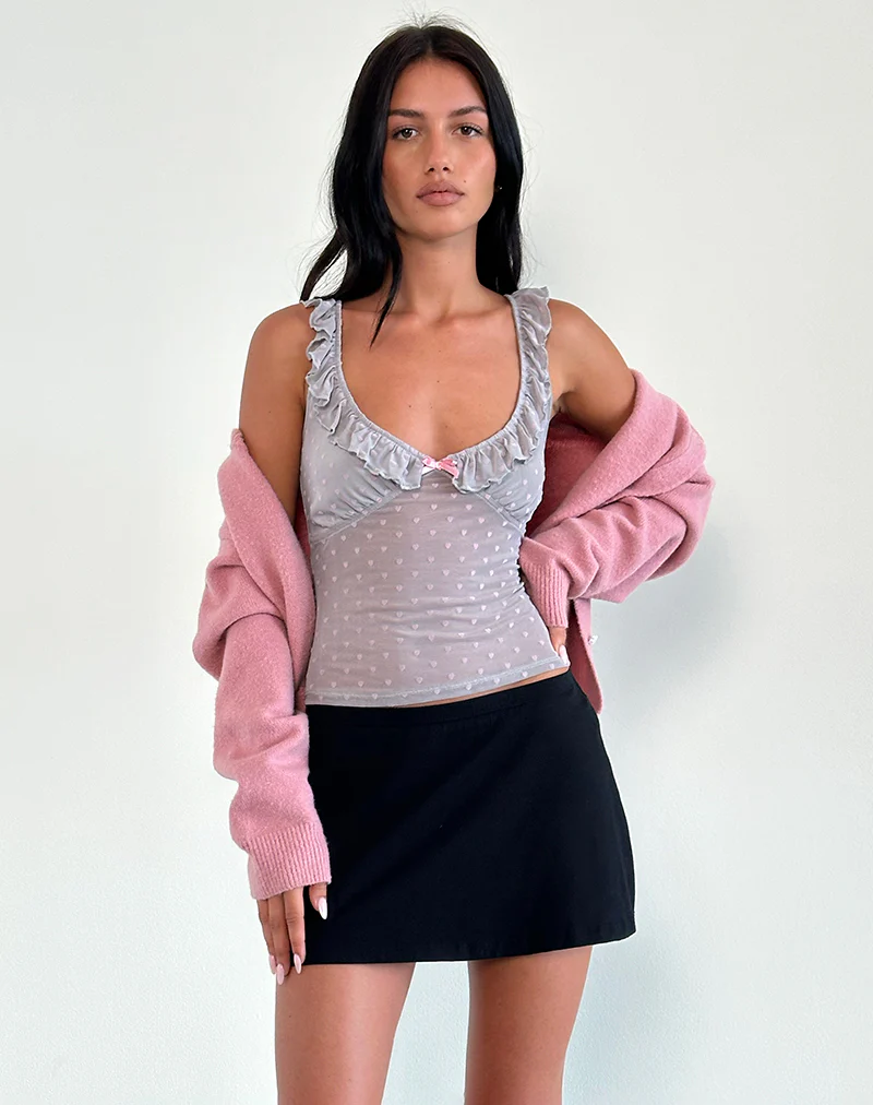 Kavya Top in Heart Flock Grey - Image 3