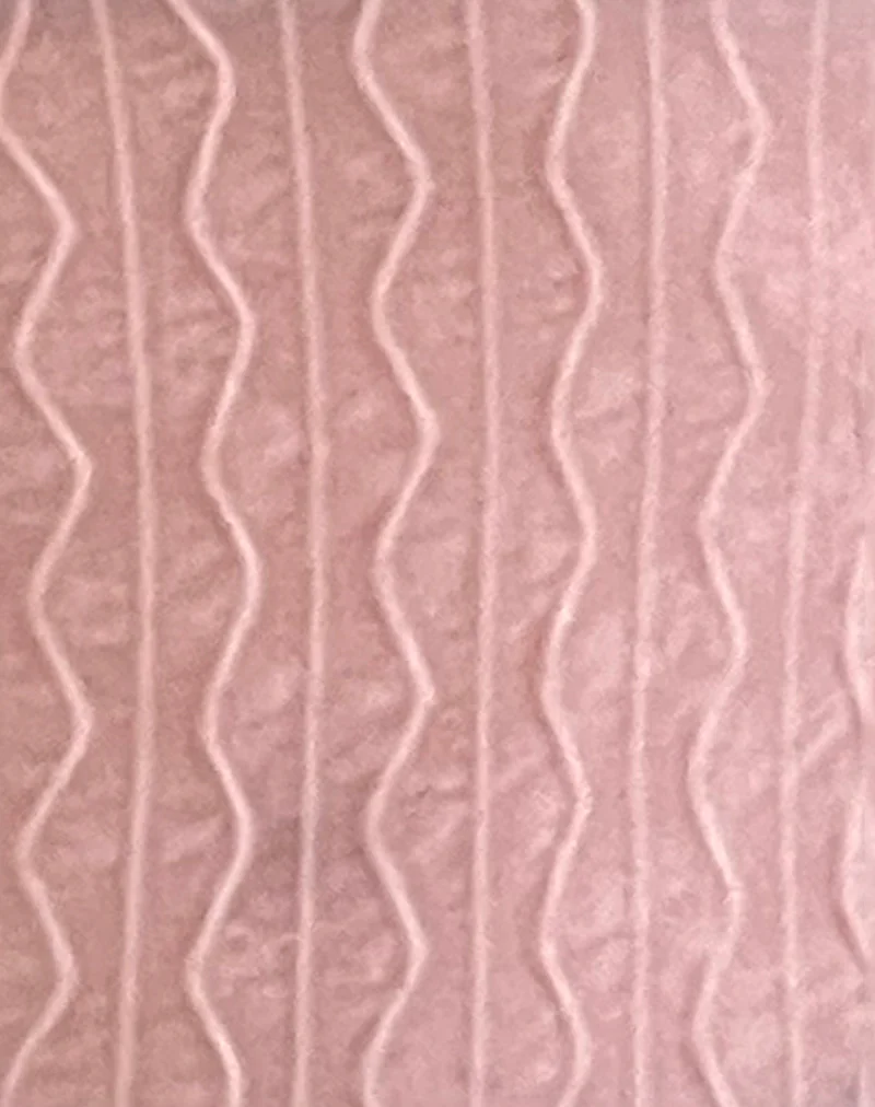 Kazi Bardot Top in Crinkle Pink - Image 6