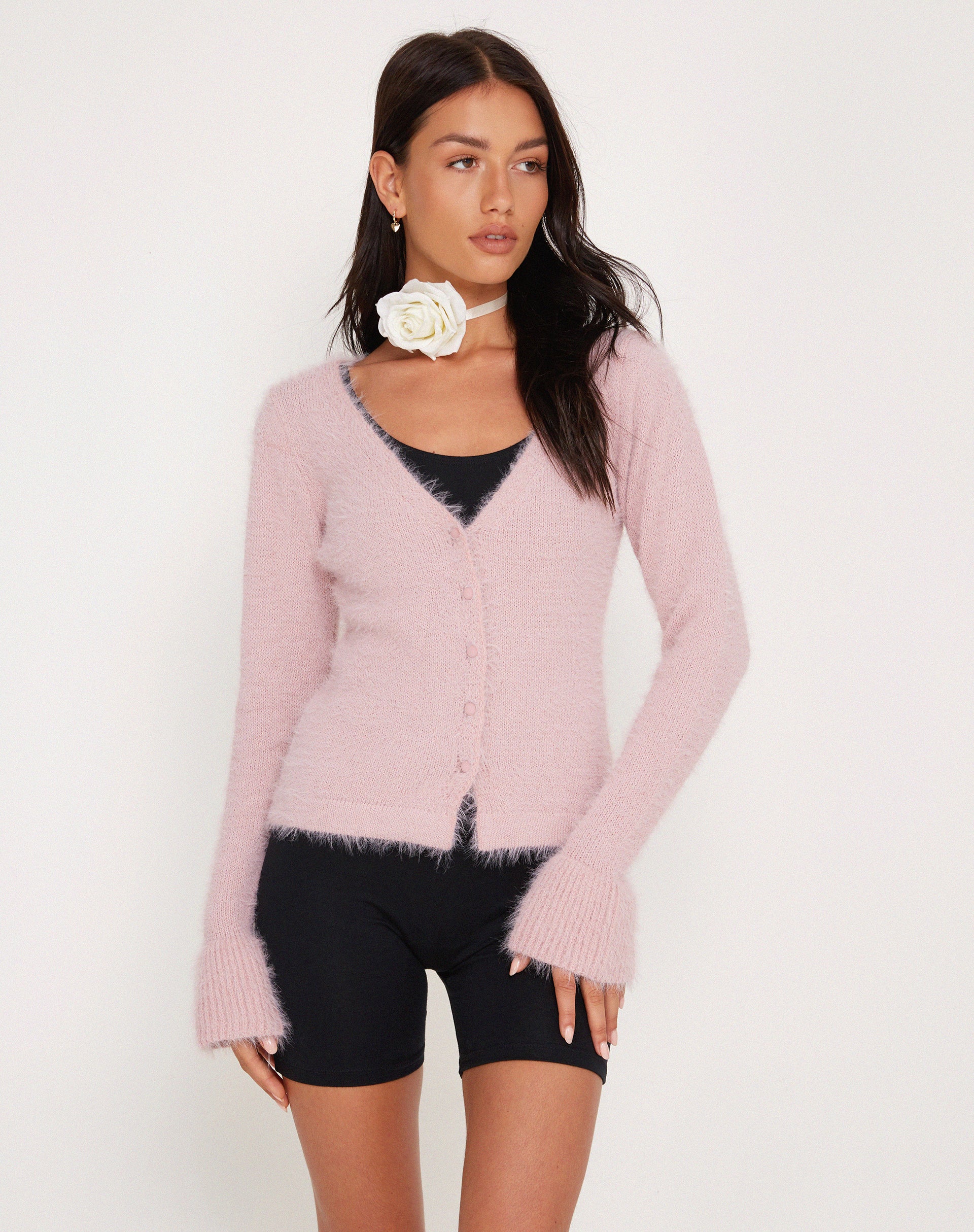 Kazka Cardigan in Orchid - Image 2