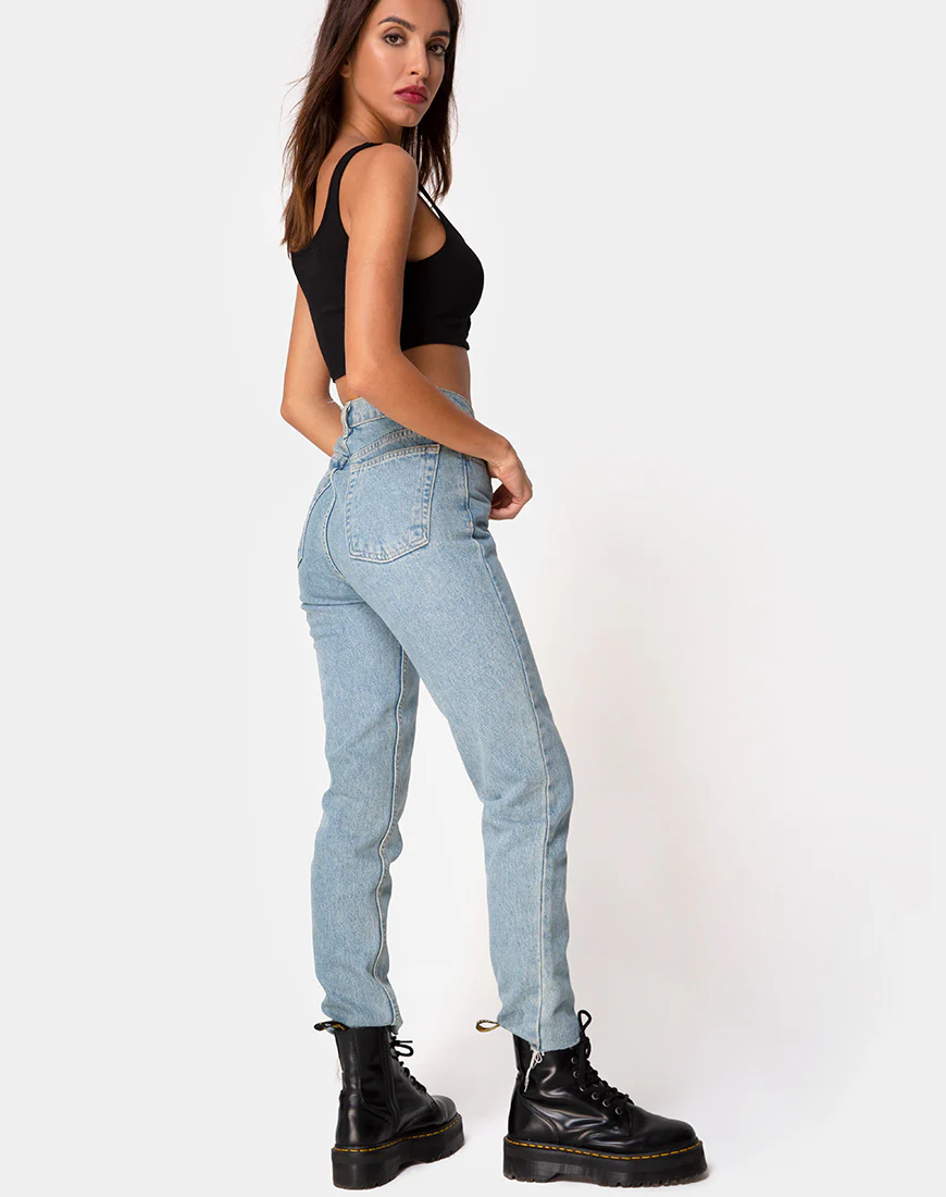 Keddo Crop Top in Black - Image 4