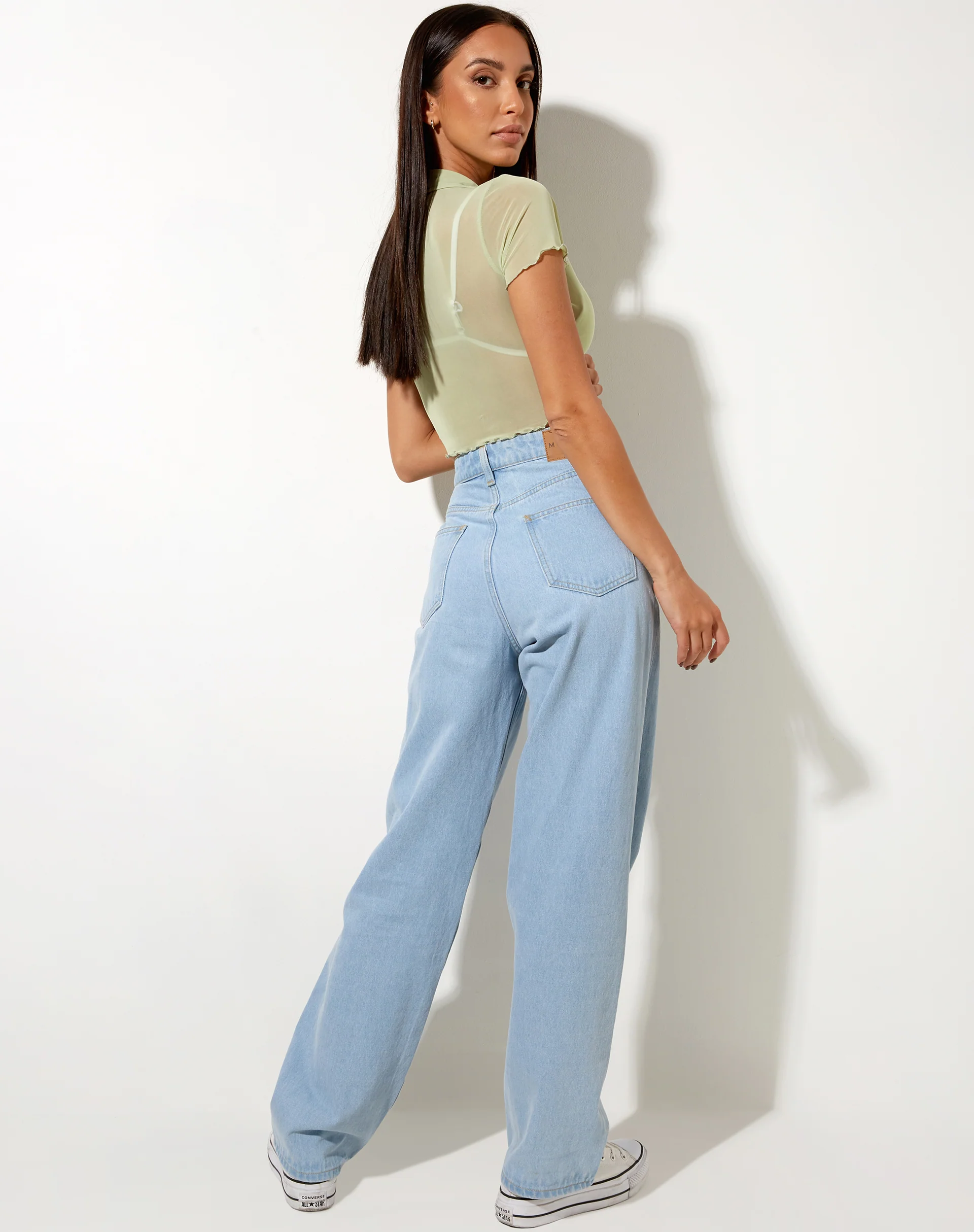 Kella Shirt in Pistachio - Image 4