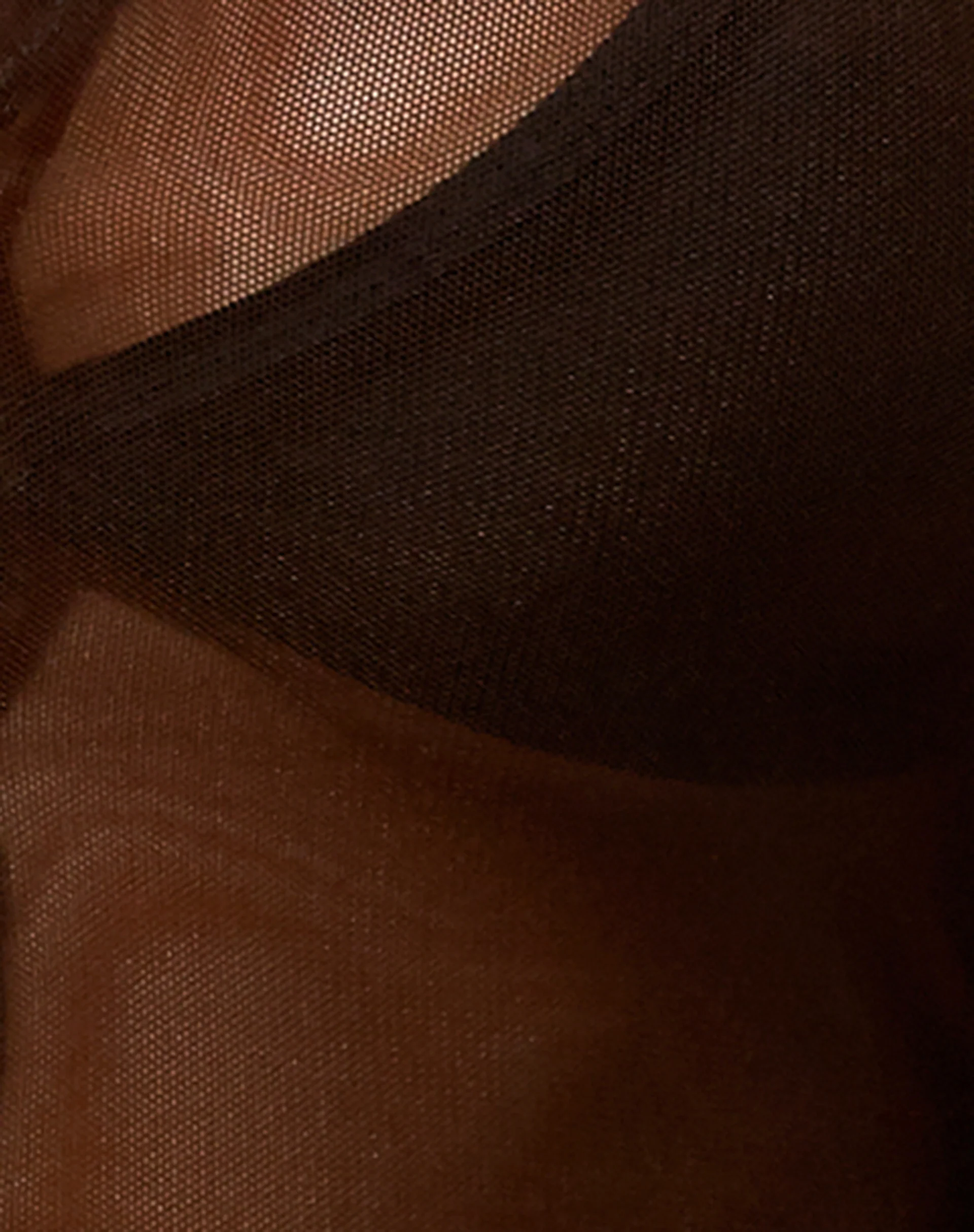 Kelly Shirt in Mesh Chocolate - Image 8