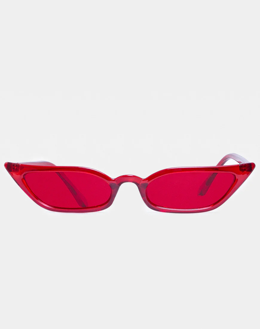 Kendal Sunglasses in Red - Image 3