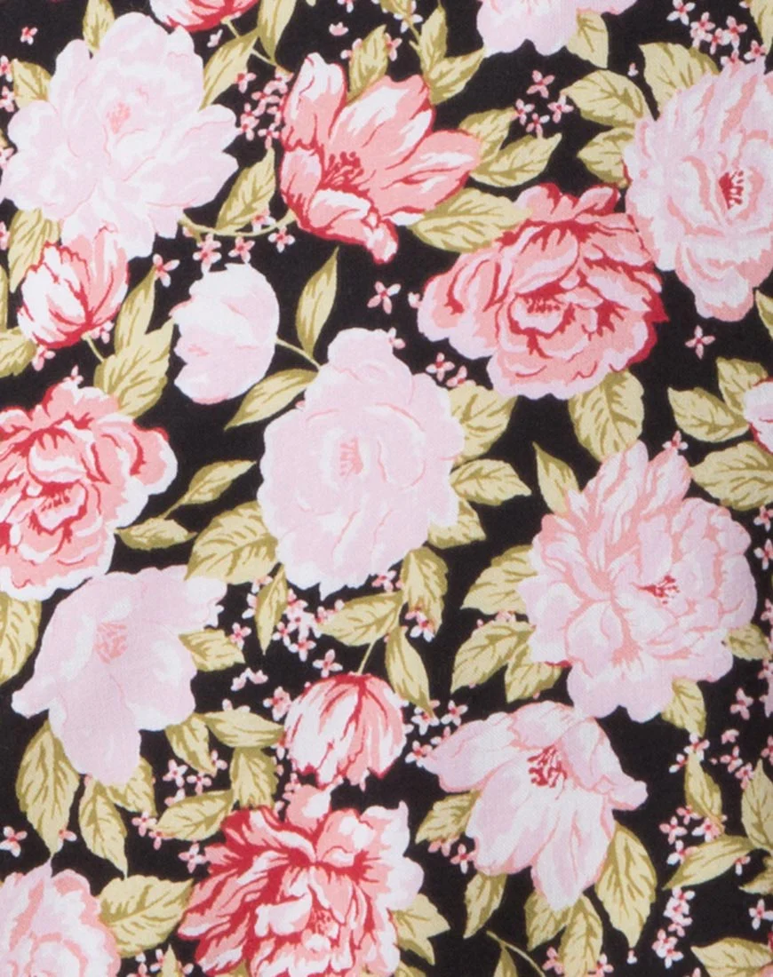 Keylo Slip Dress in Bloom Floral - Image 5