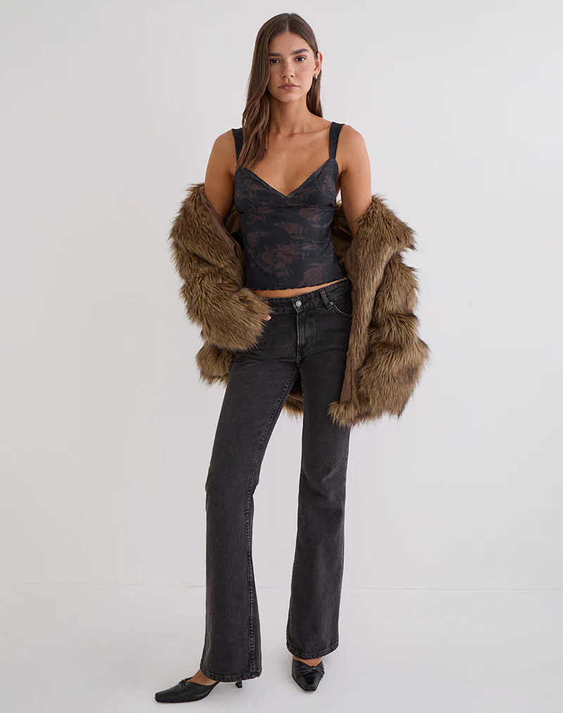 Khory Cami Top in Dynamic Rose - Image 5