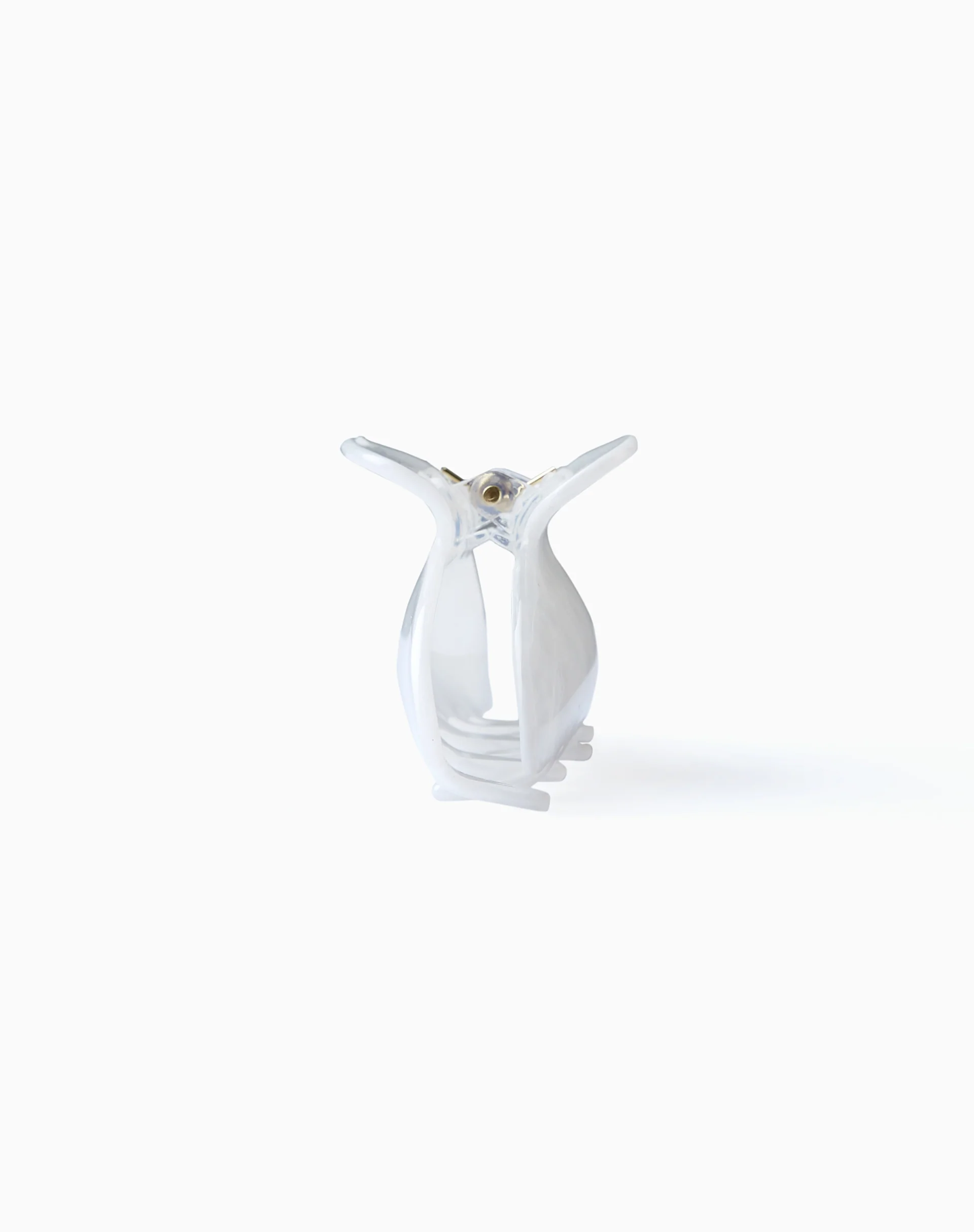 Kima Hair Claw in White Pearl - Image 6