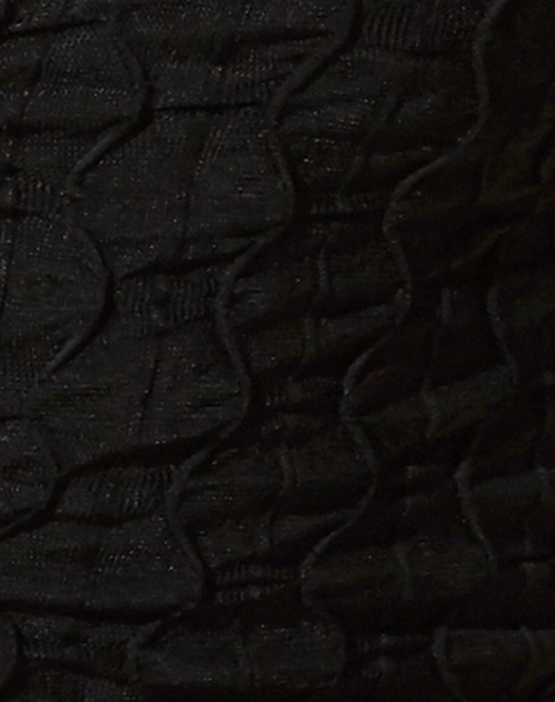 Kinara Top in Stripe Mesh Black - Image 7