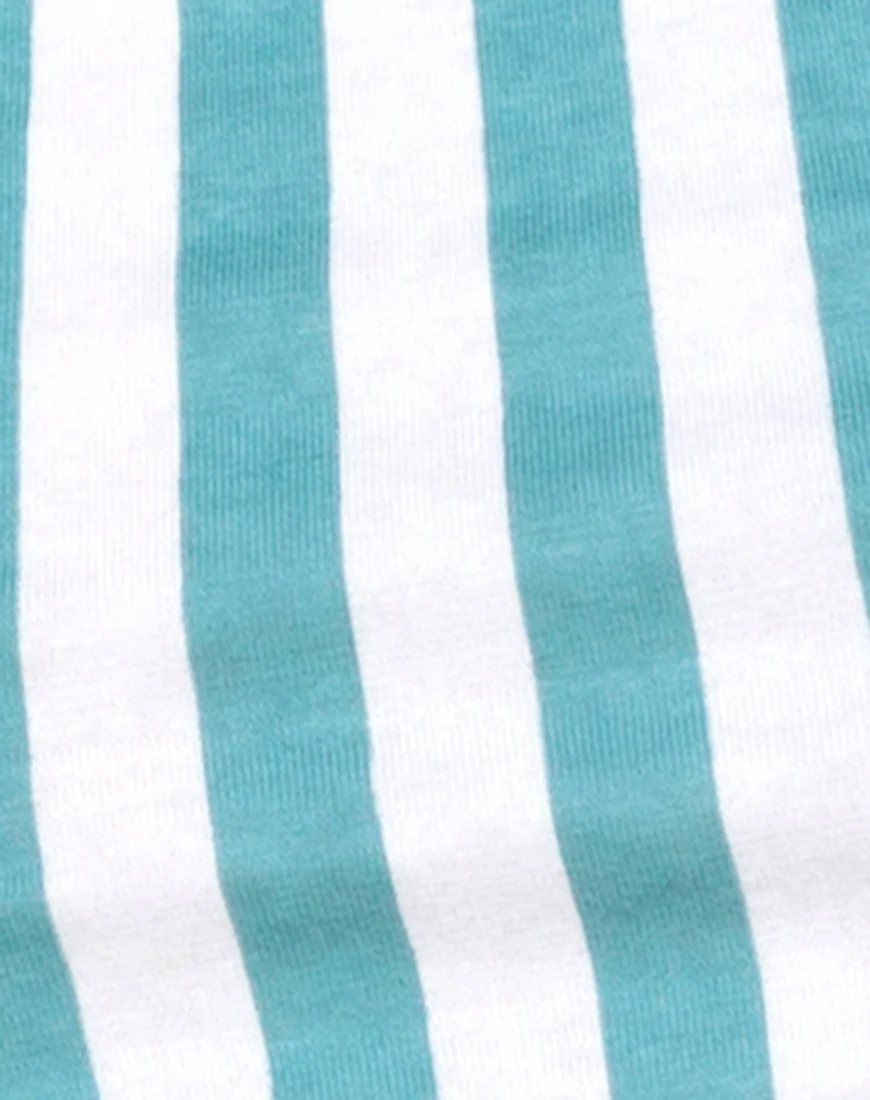 Kini Crop Top in Mid Stripe - Image 5