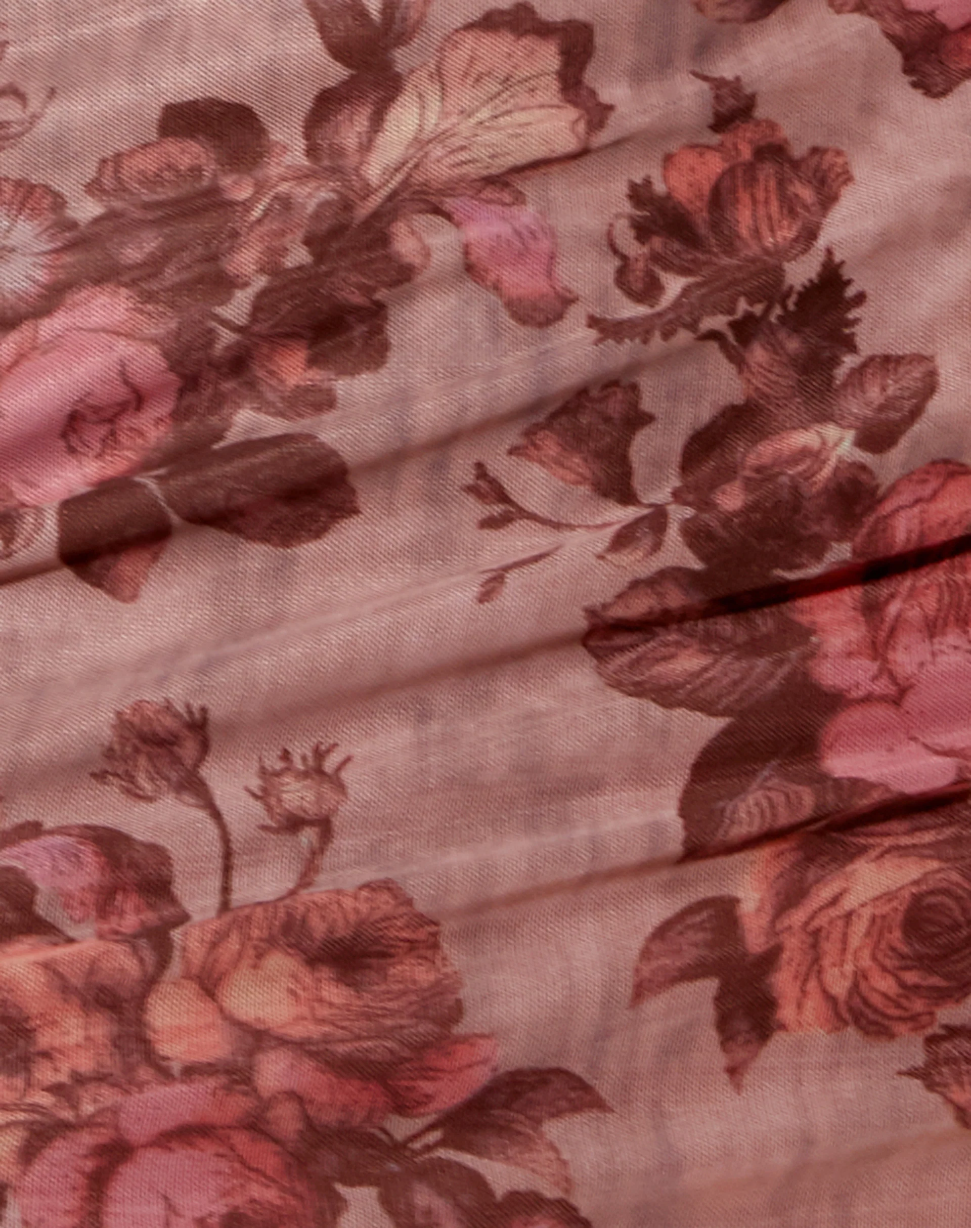 Kinnie Mini Skirt in Mesh Peach Bloom - Image 7