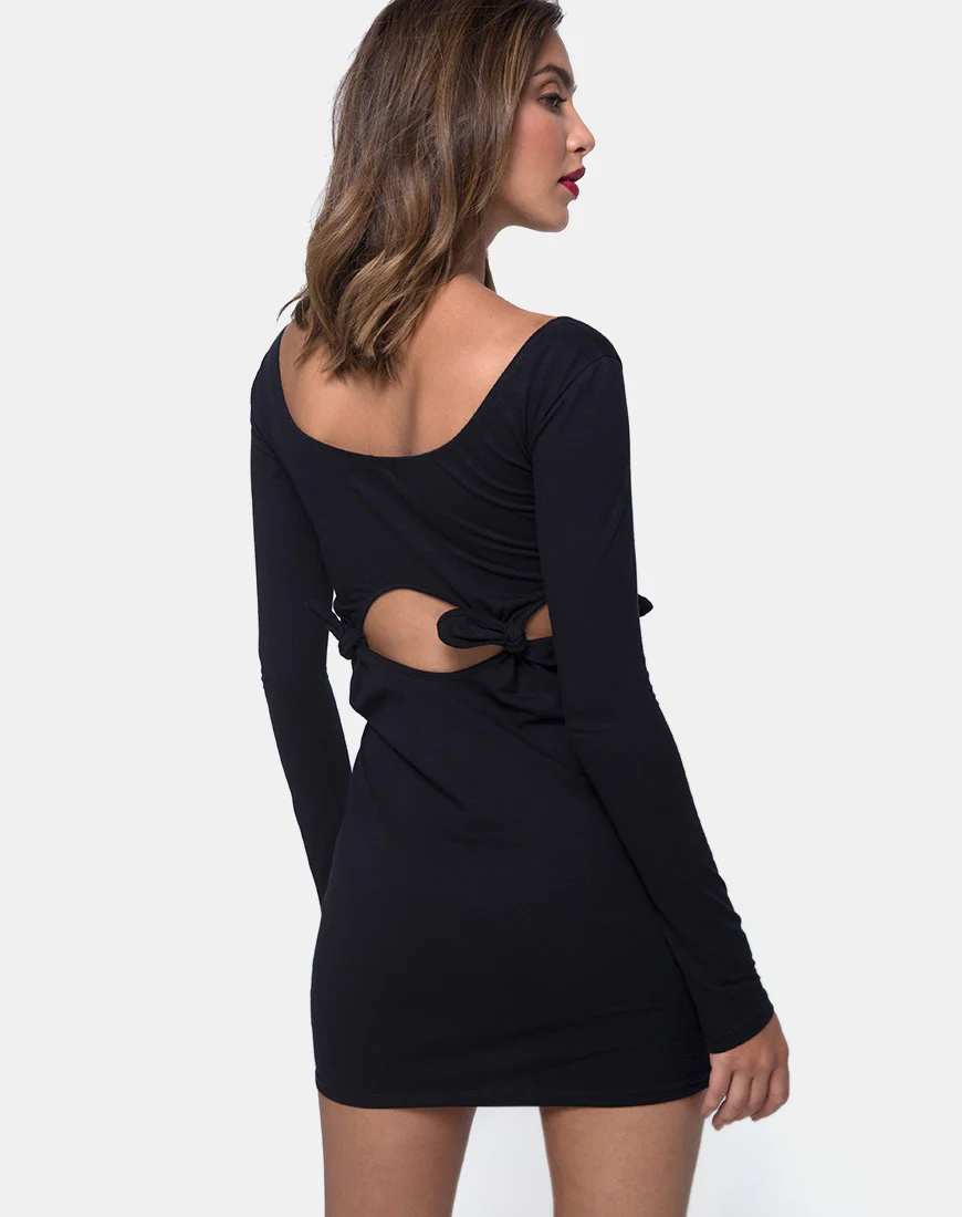 Knoya Dress Black - Image 2