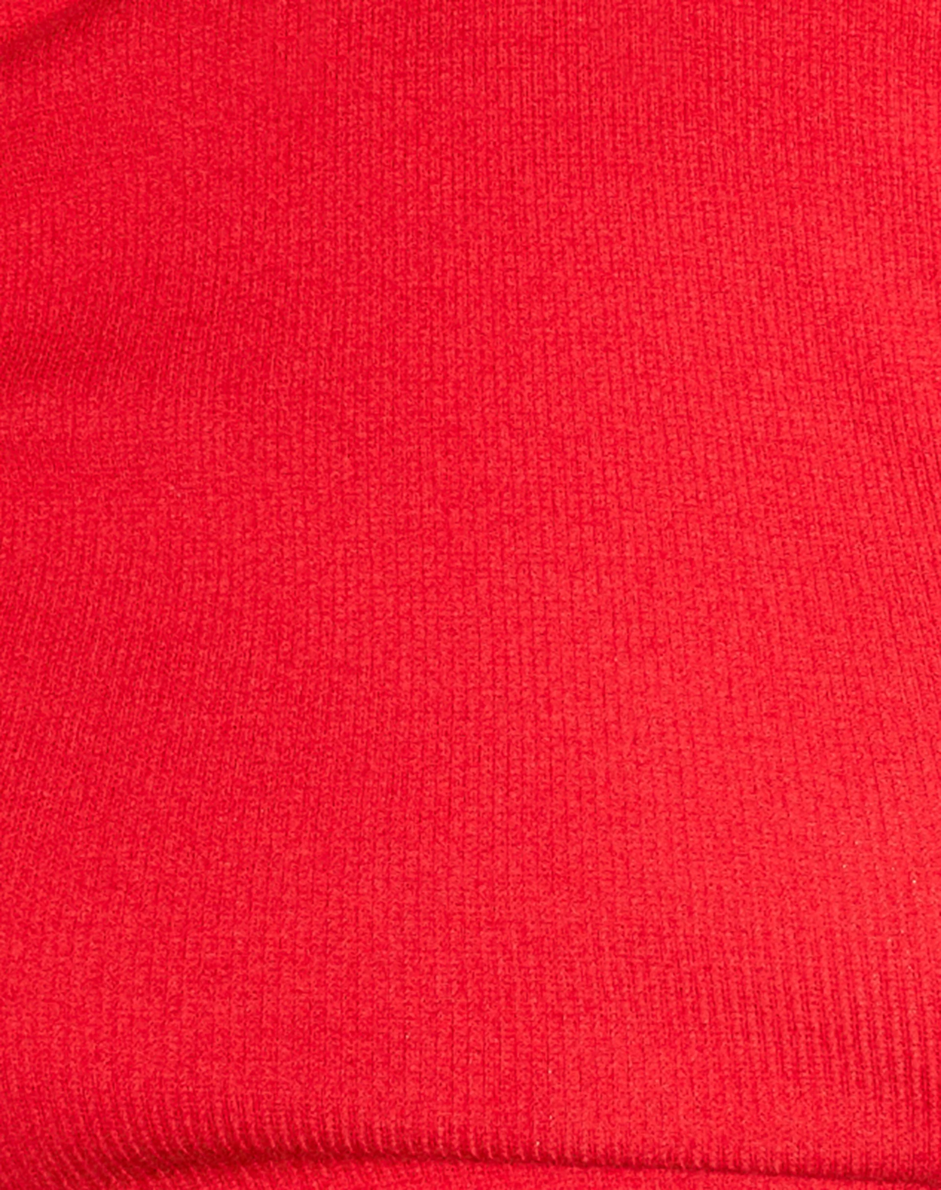 Kovi Crop Top in Rib Racing Red - Image 5