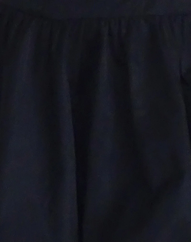Krayofa Puffball Mini Dress in Black - Image 6