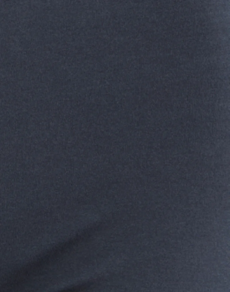 Kyogai Capri Trouser in Jersey Ocean Storm with Eyelets - Image 5