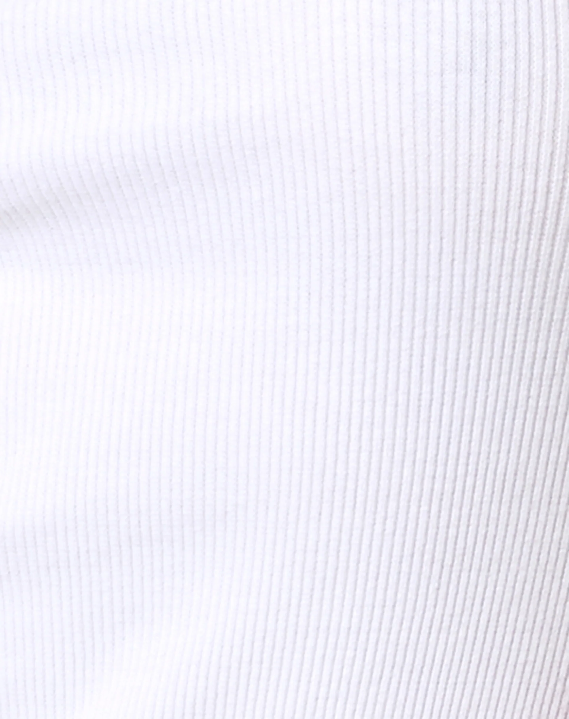 Lagia Top in Rib White - Image 5