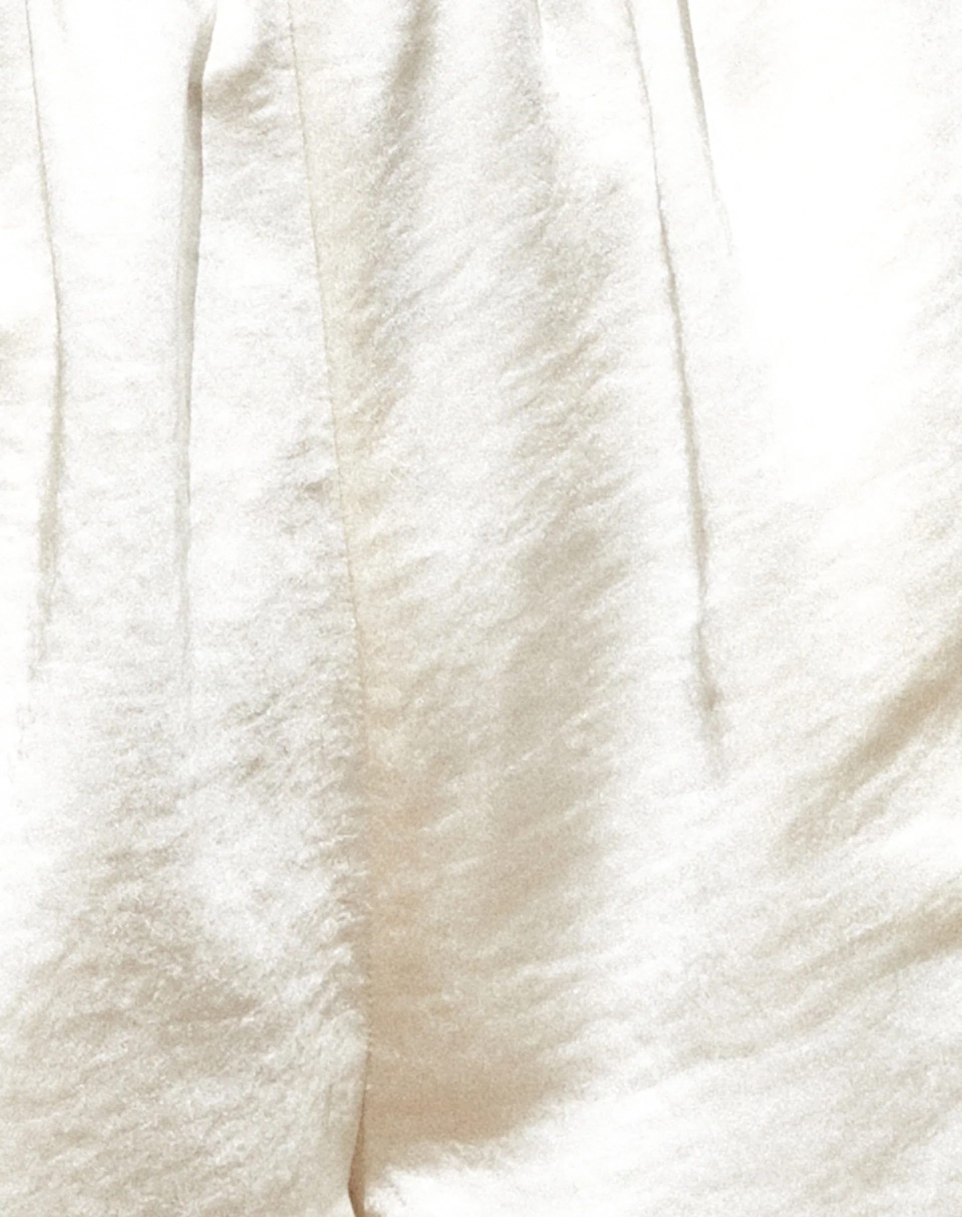 Lala Shorts in Satin Ivory - Image 6
