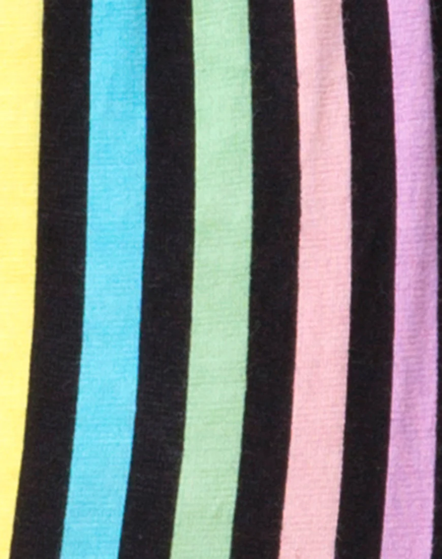 Lalung Plunge Bodice in New Stripe - Image 5