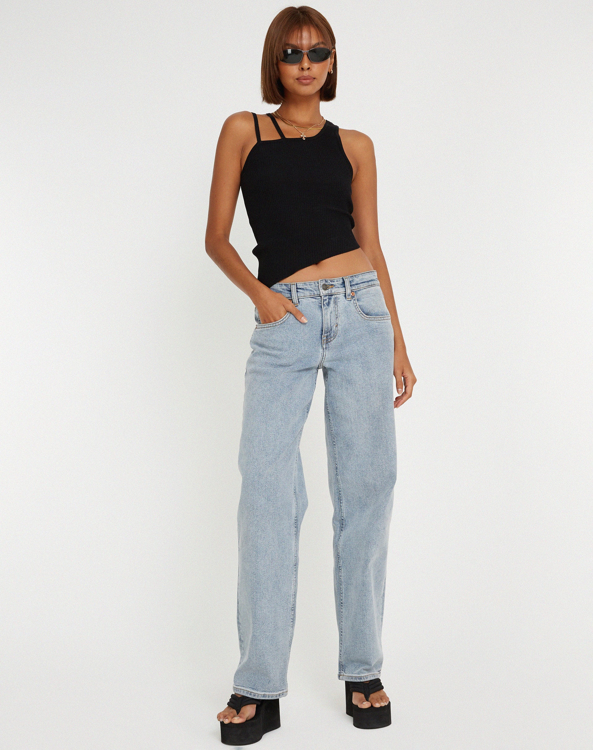 Lanica Top in Black - Image 3