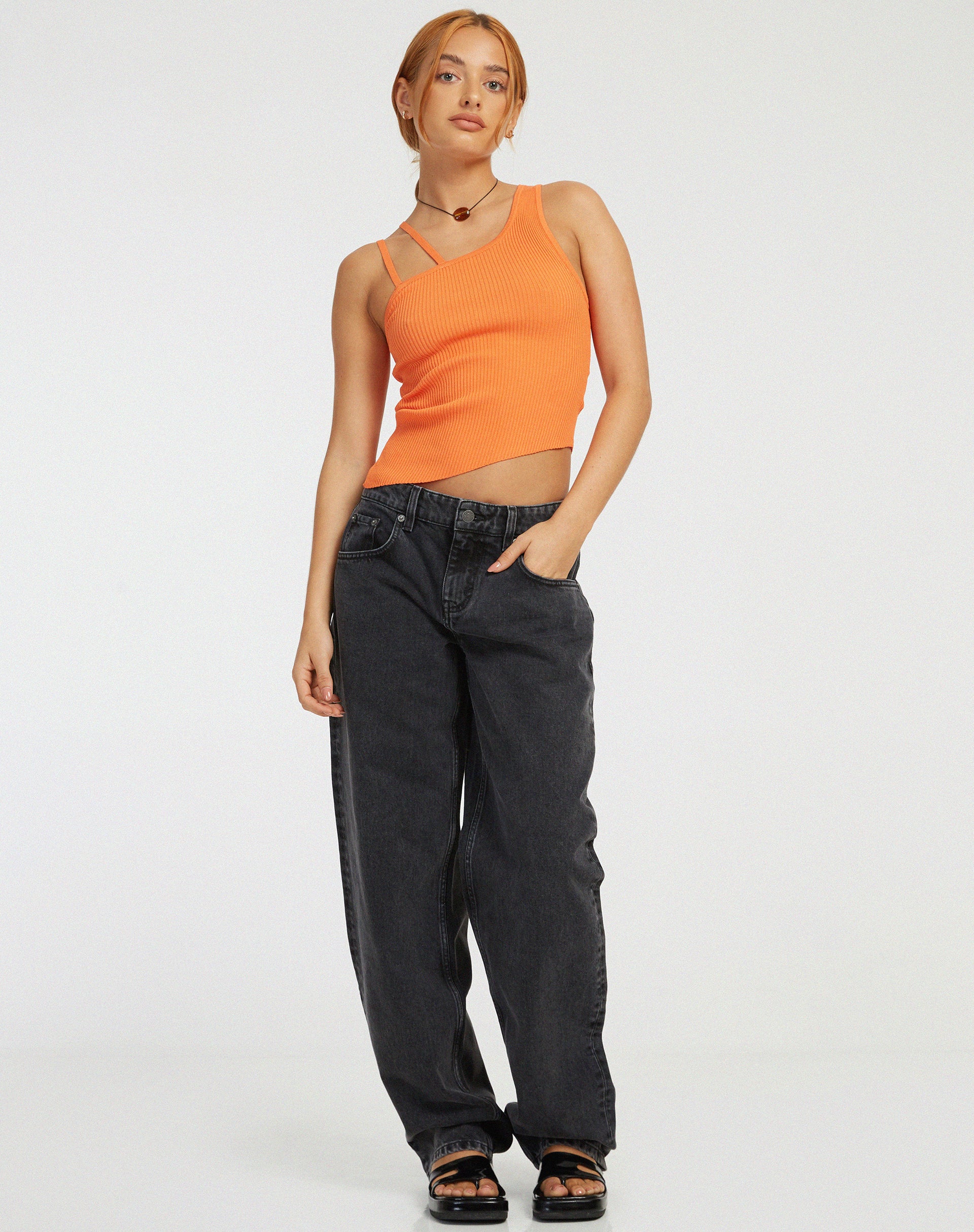 Lanica Top in Orange - Image 3