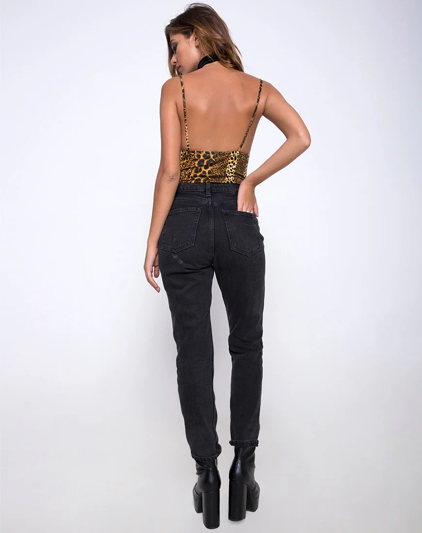 Lanti Bodice in Animal Stripe - Image 4