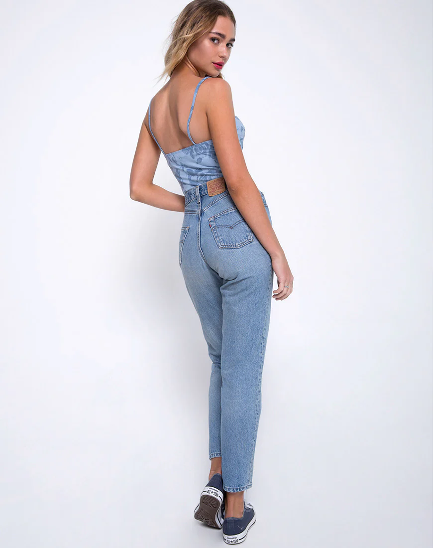 Lanti Bodice in Sky Rose - Image 4