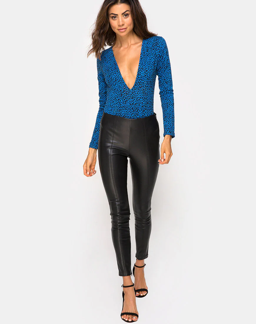 Lao Bodice in Wild Cat Blue - Image 3