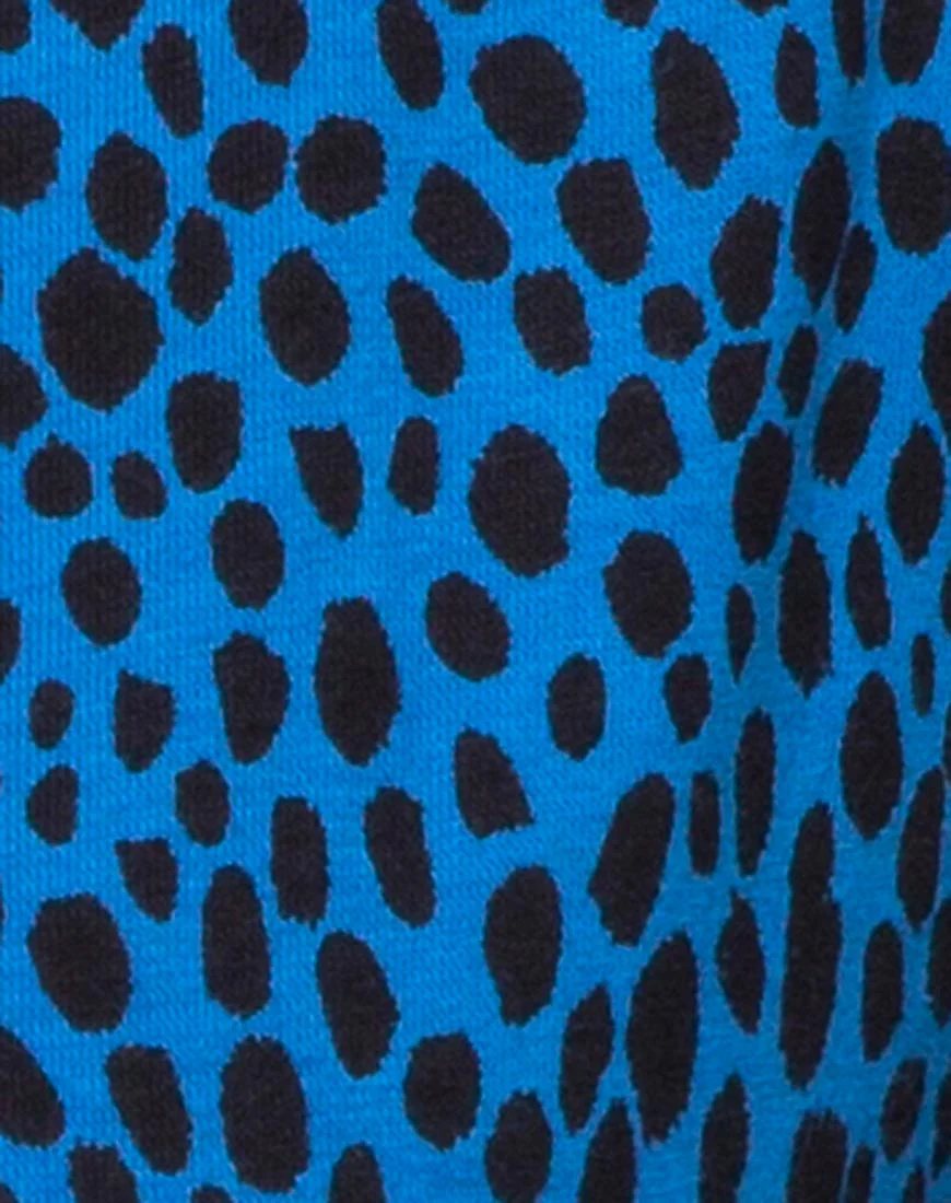 Lao Bodice in Wild Cat Blue - Image 5
