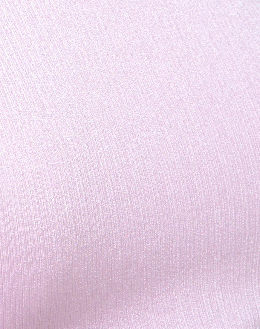 Laretta Crop Top in Lilac - Image 5