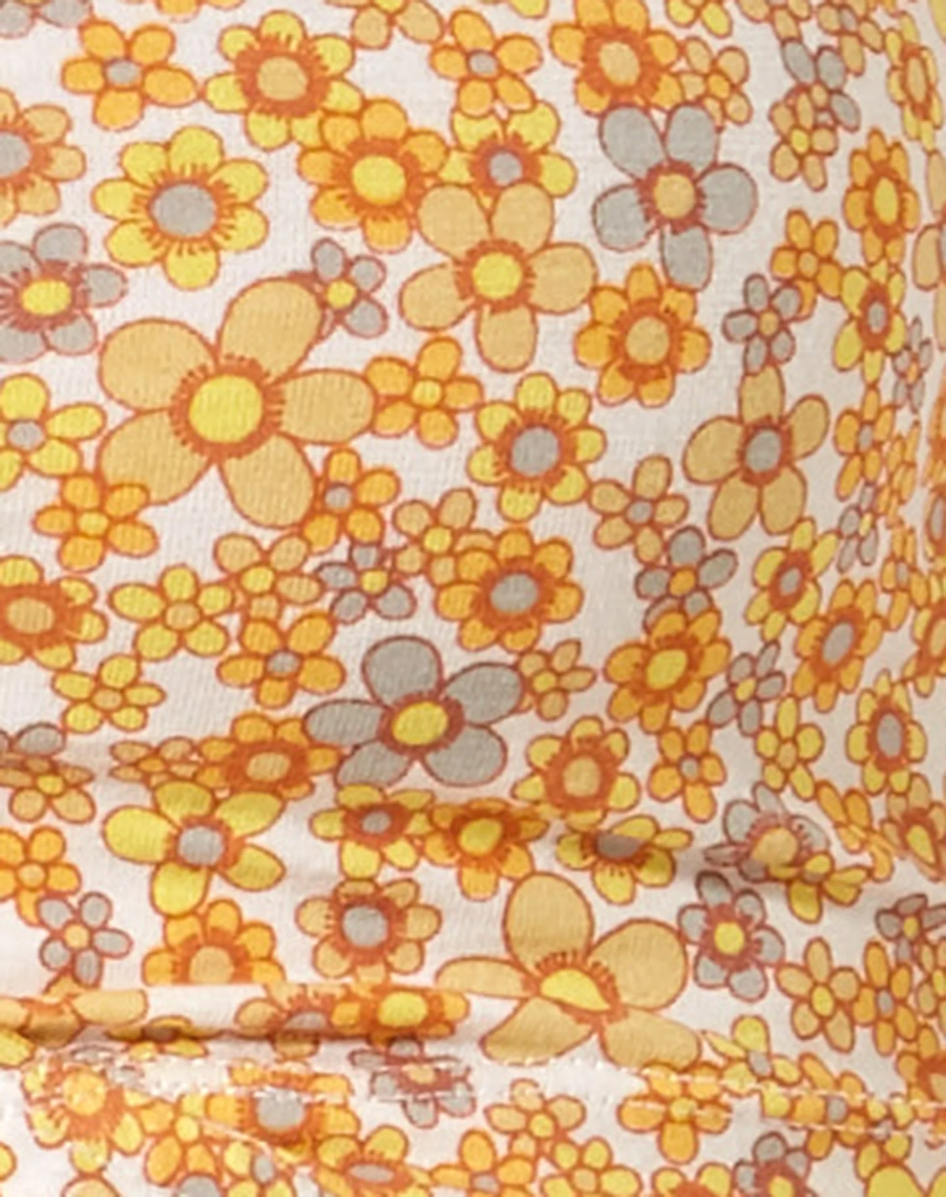 Larico Crop Top in Flower Garden Yellow - Image 6