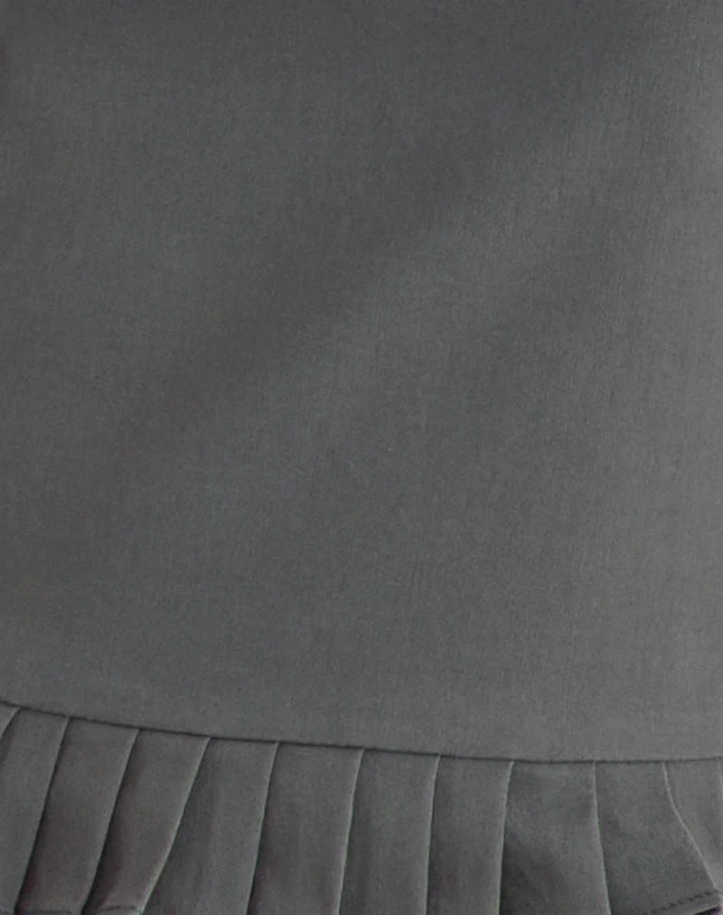 Lavena Top in Tailoring Slate Grey - Image 5