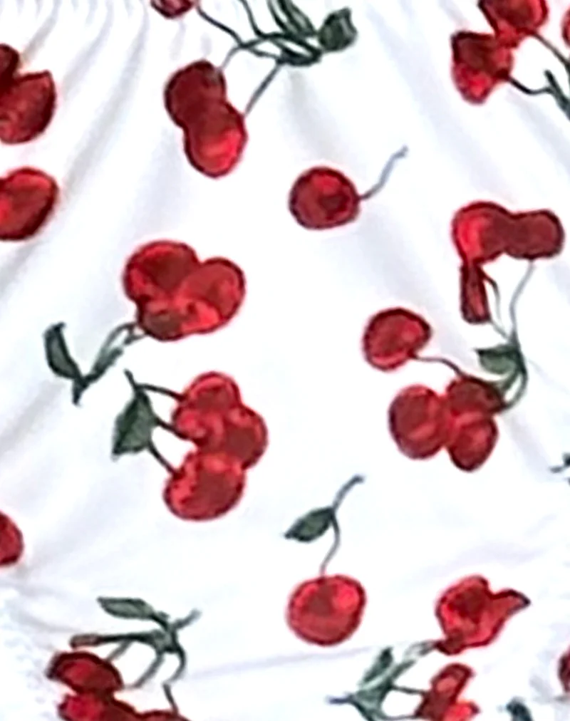 Lawa Bikini Top in Cherries - Image 6