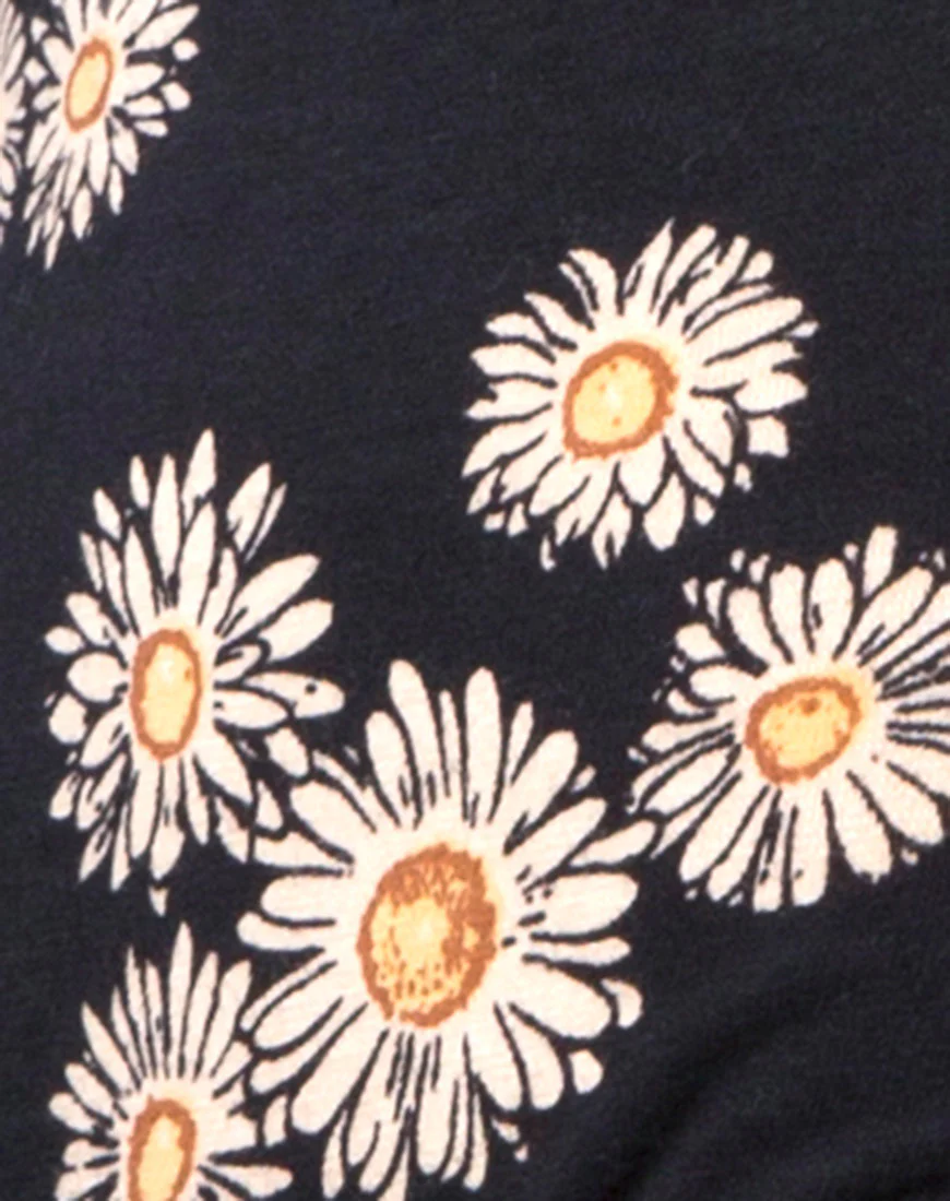 Lax Bandeau Bodice in Grunge Daisy Floral - Image 5