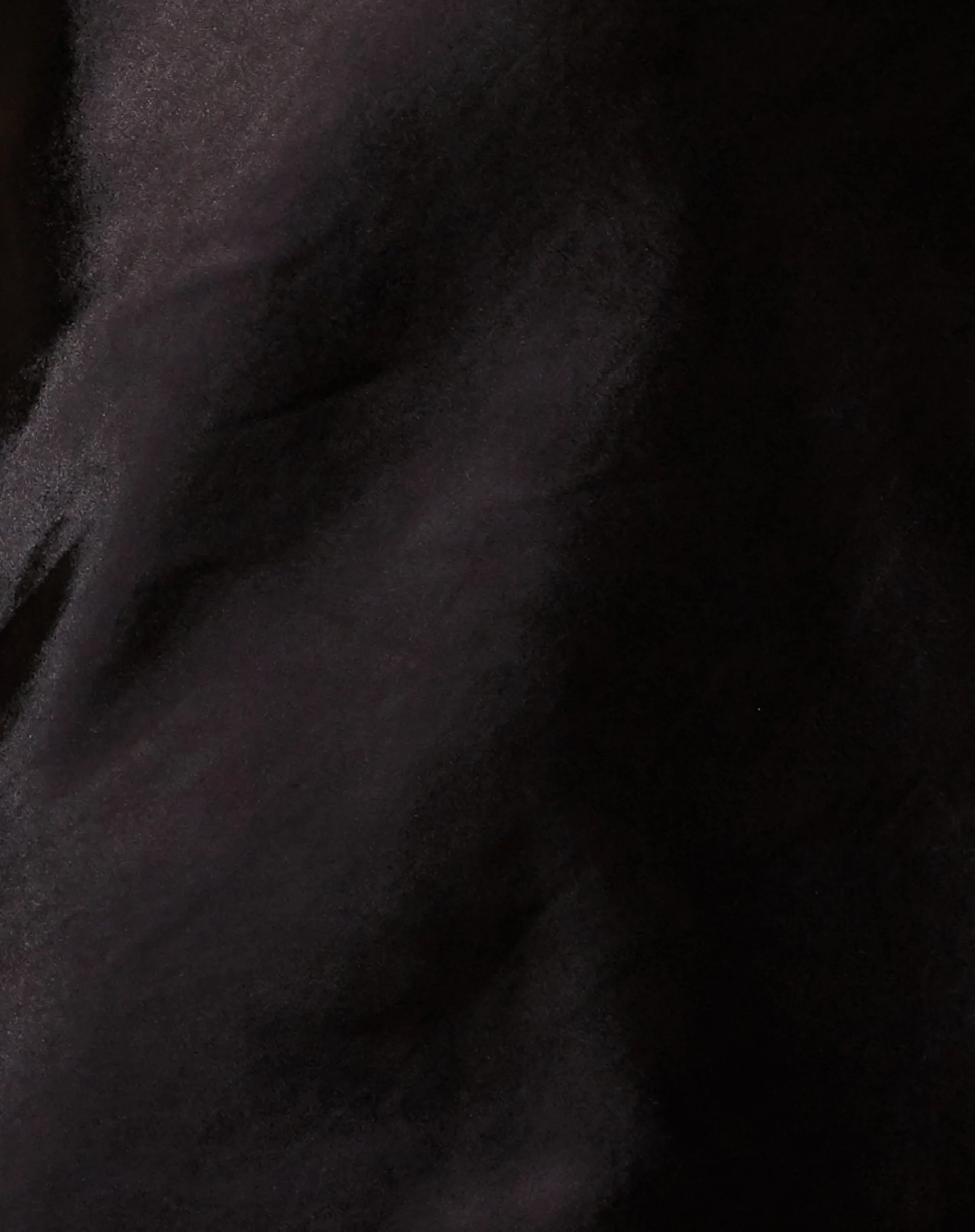 Lebby Mini Dress in Satin Black - Image 7