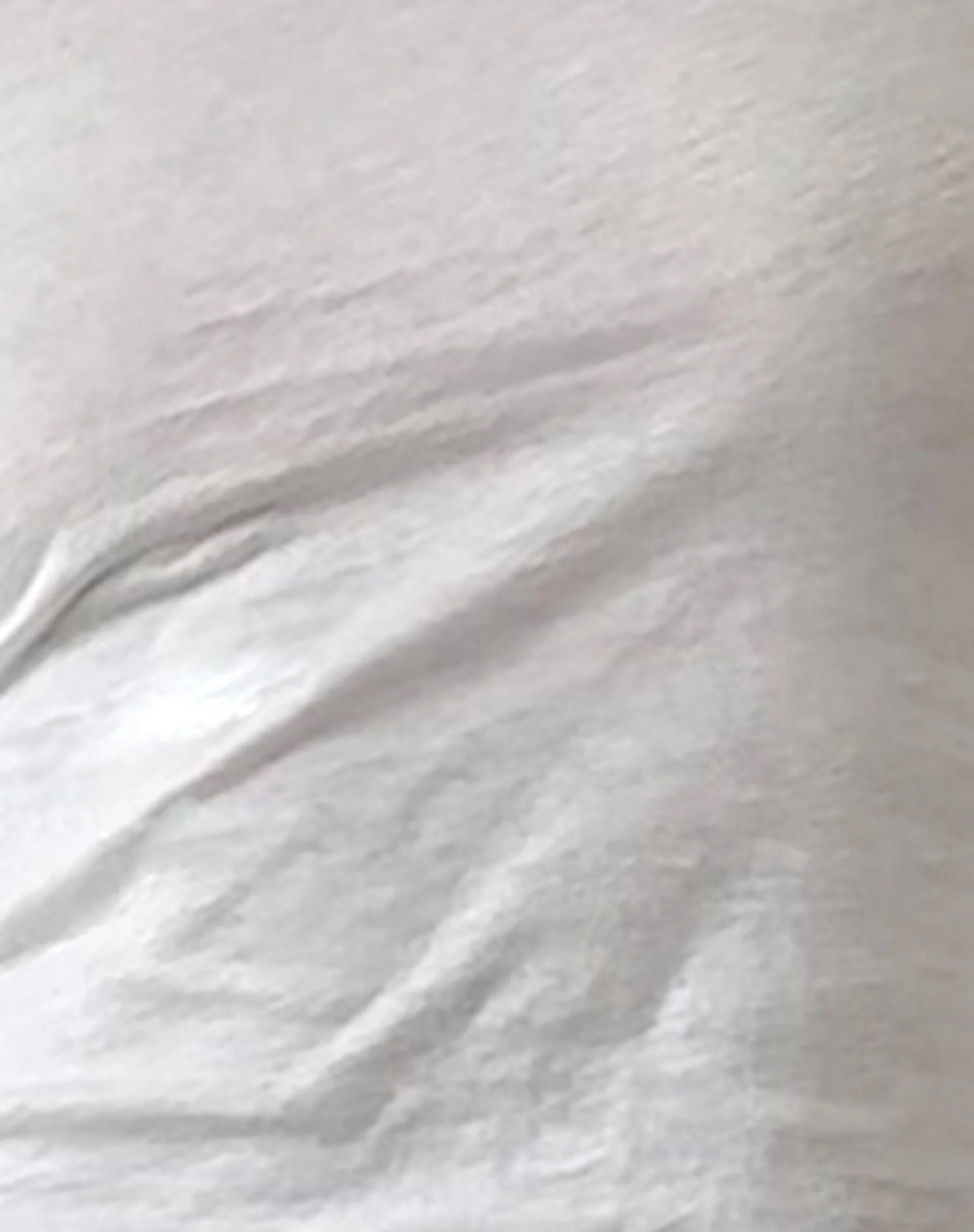 Ledez Asymmetric Slouchy Top in White Tissue Jersey - Image 5