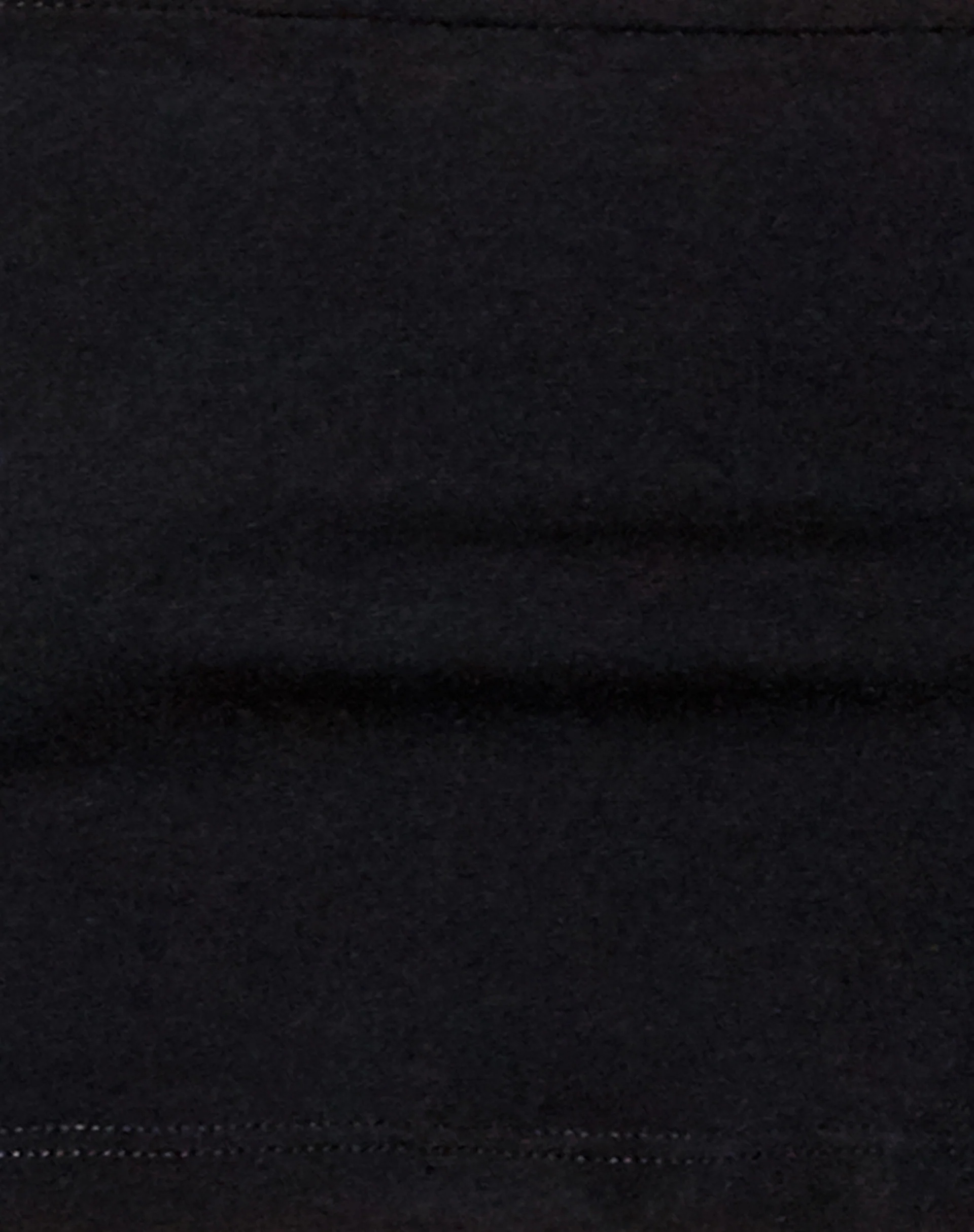 Leja Crop Top in Polycrepe Black - Image 5