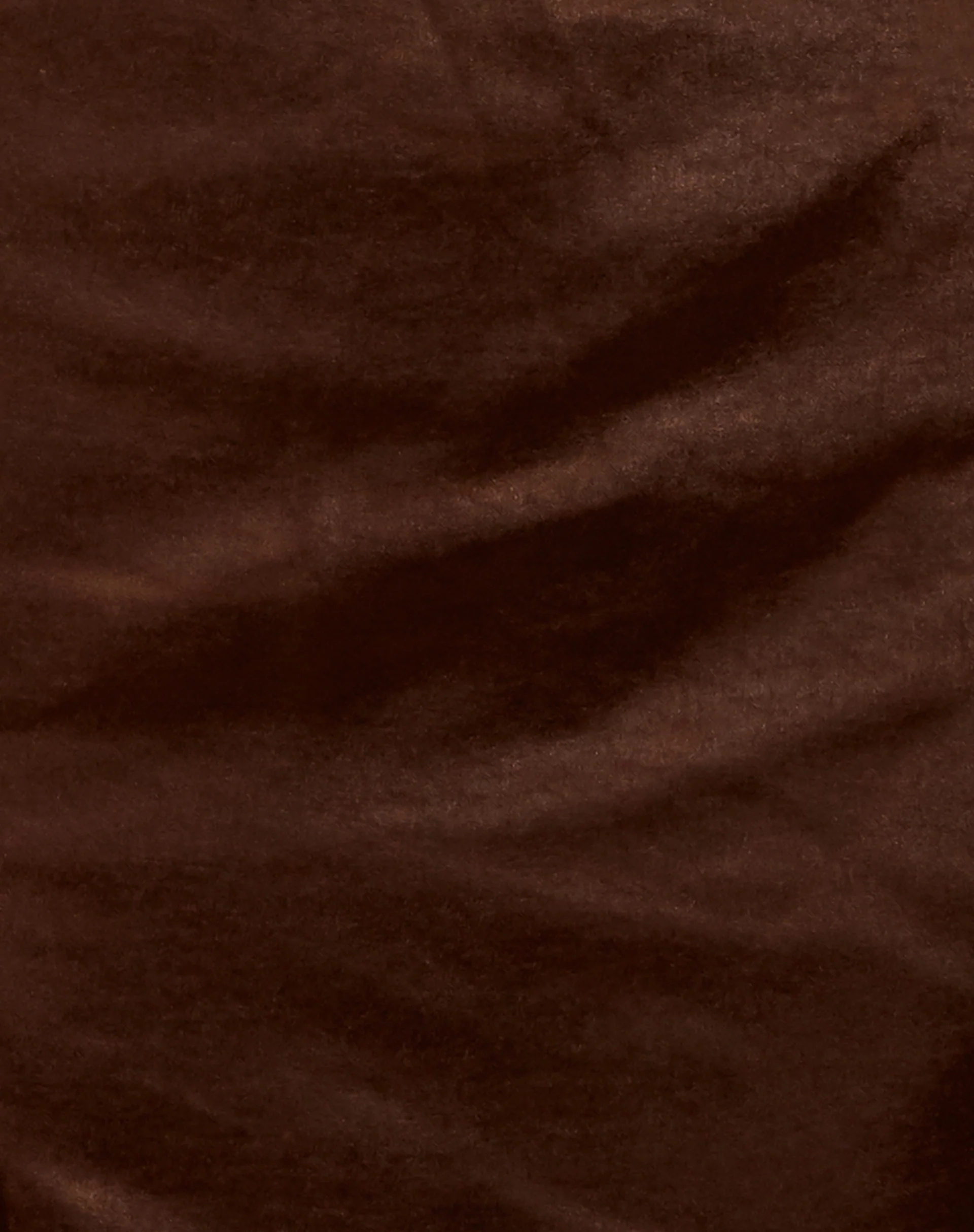 Lemier Mini Dress in Satin Rich Brown - Image 5
