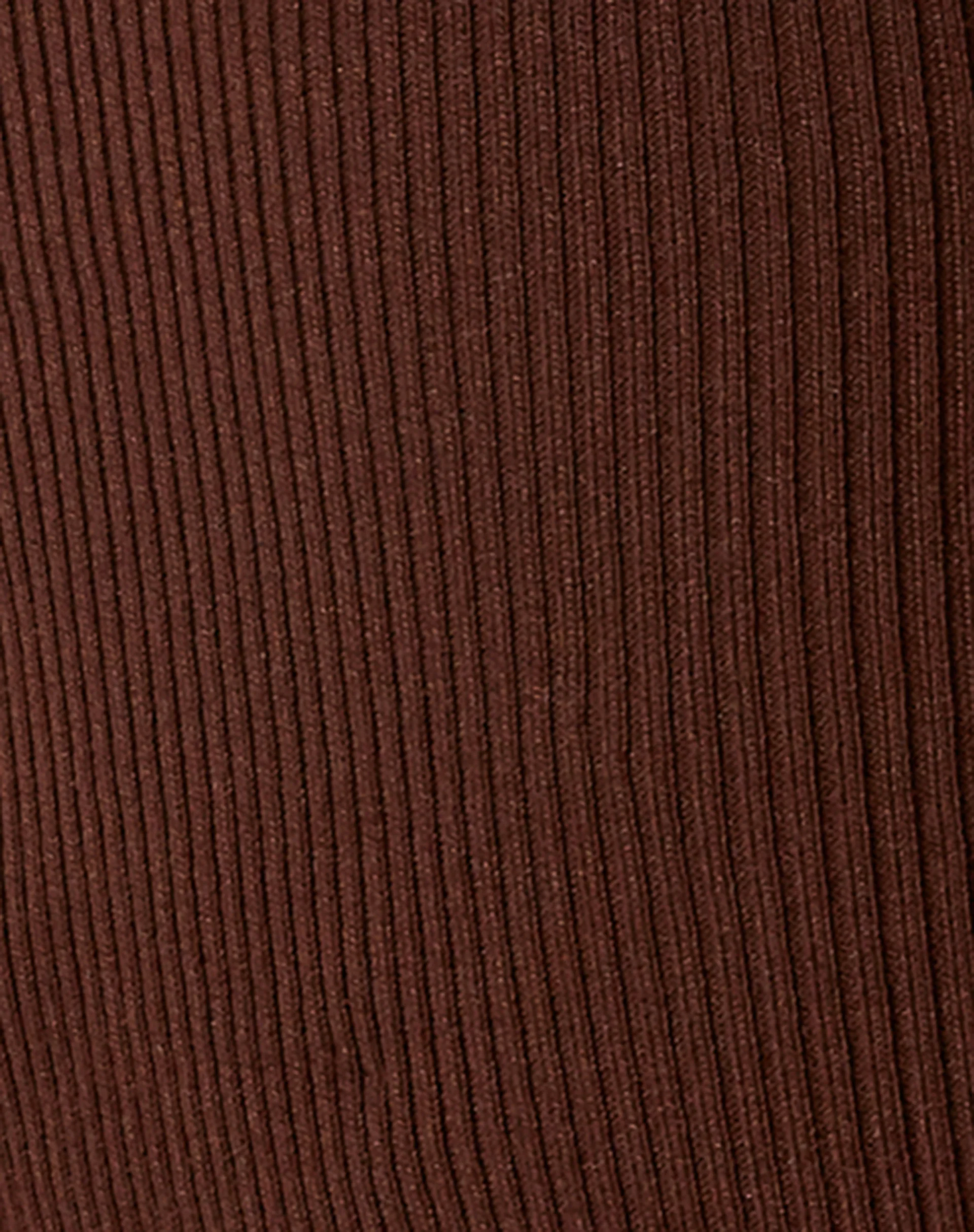 Lemuria Cardi in Rib Dark Brown - Image 9