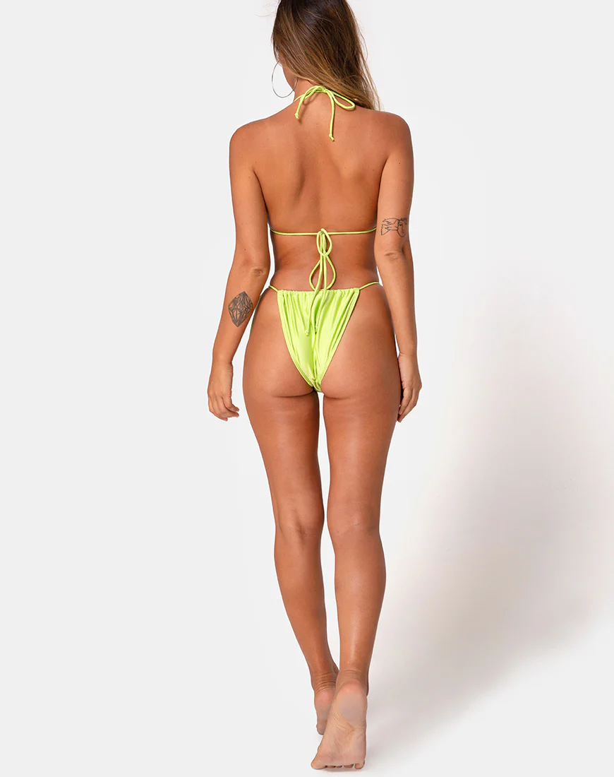 Leyna Bikini Bottom in Pistachio - Image 4