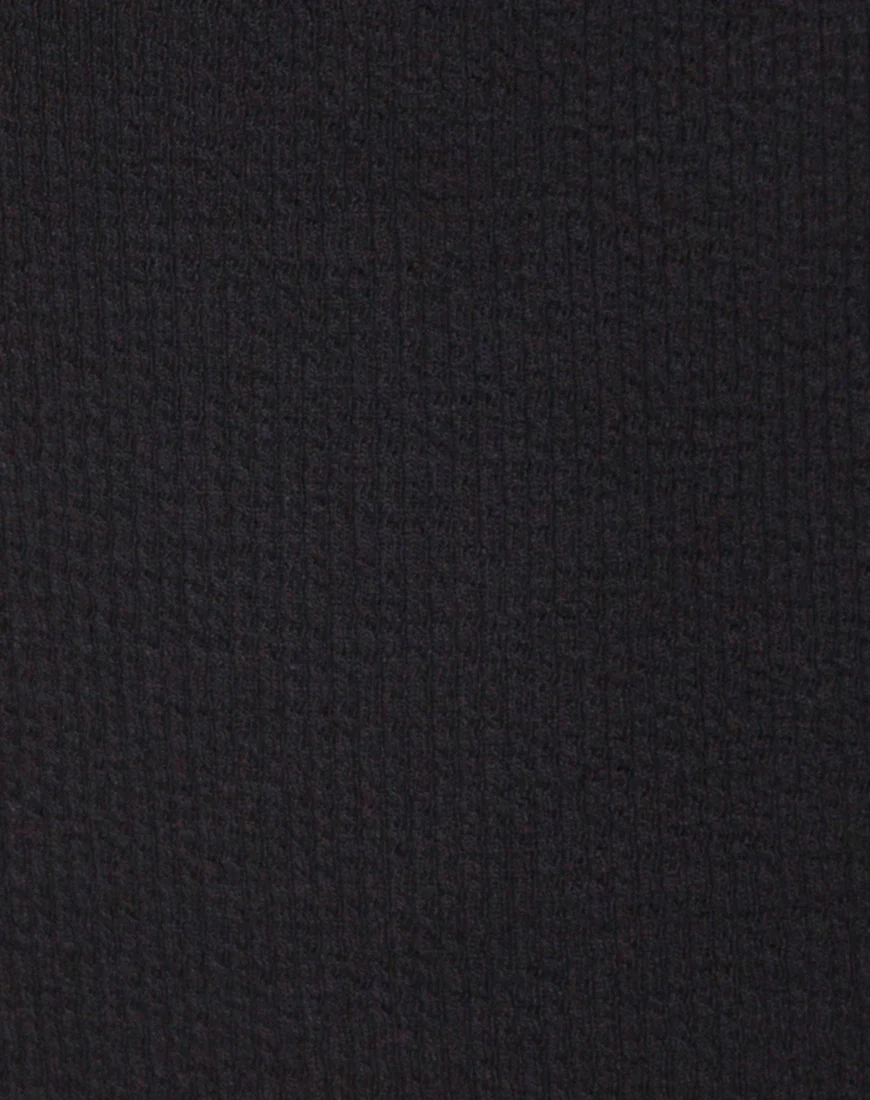 Lidom Bodice in Black with Silver Hook - Image 5