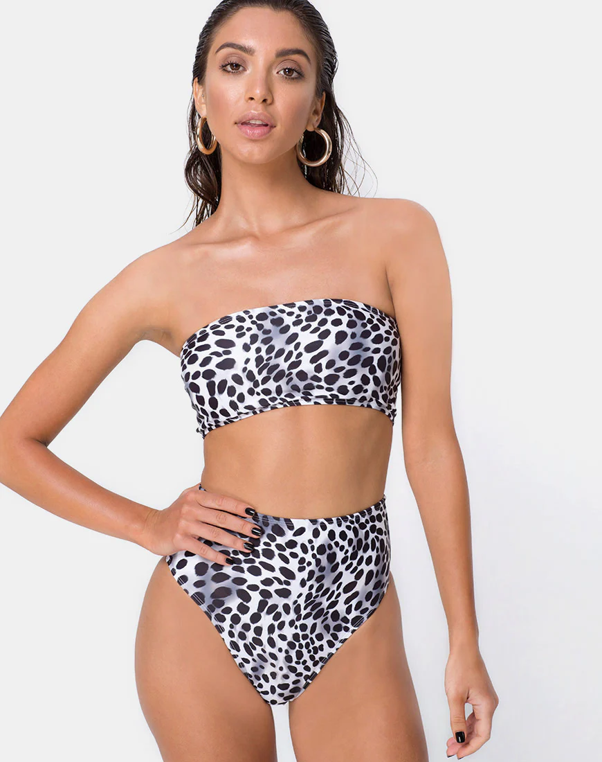 Lien Bikini Bottom in Dalmatian - Image 3