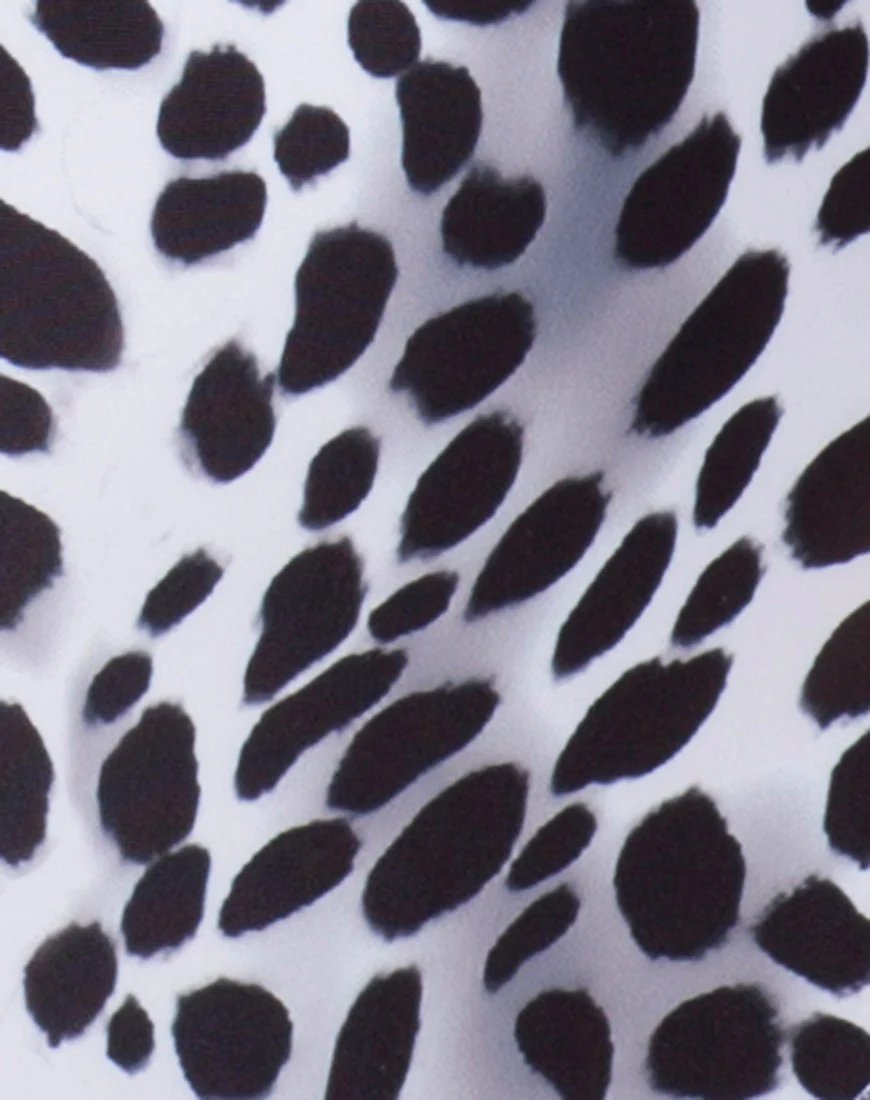 Lien Bikini Top in Dalmatian - Image 5