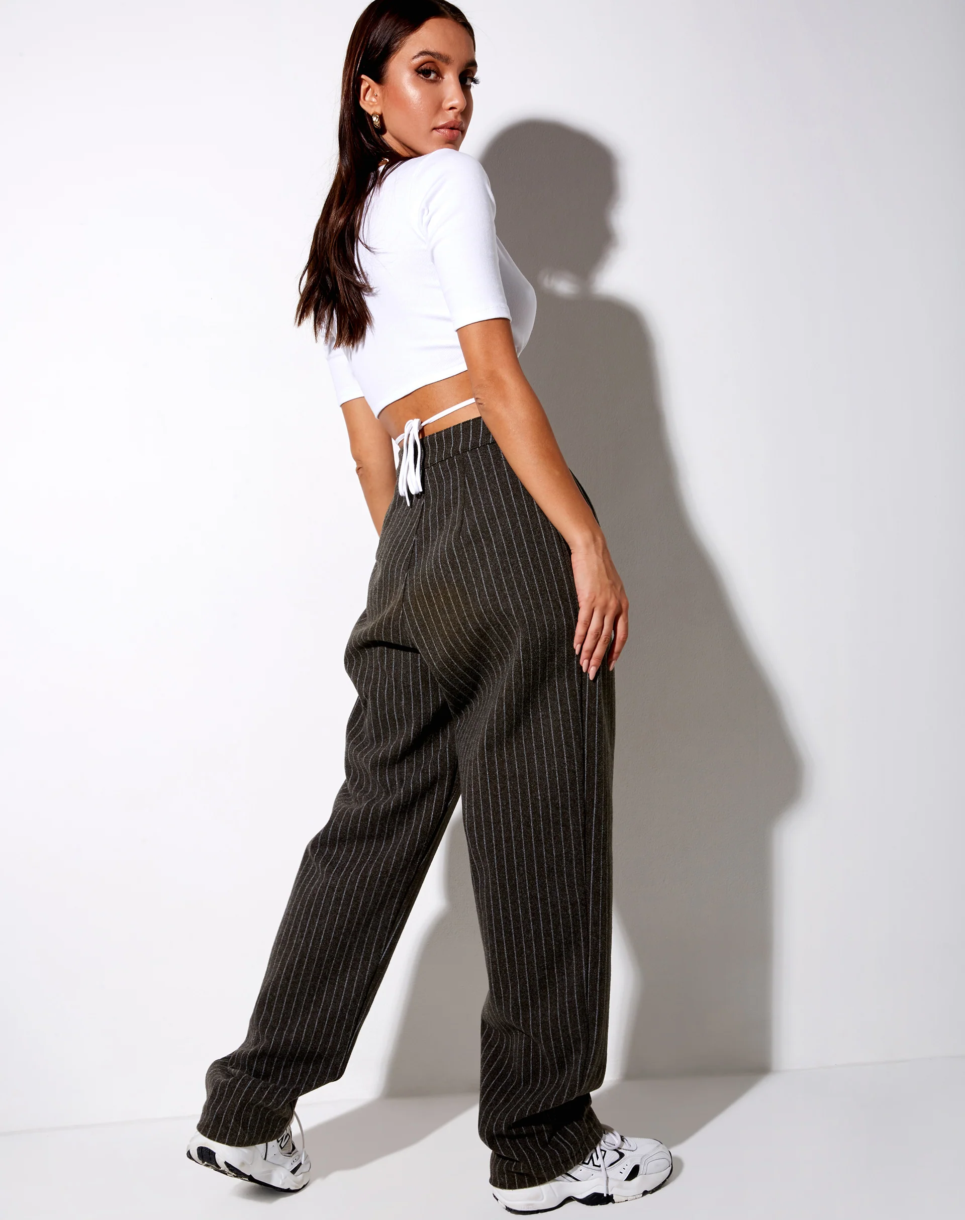 Liena Top in Rib White - Image 4