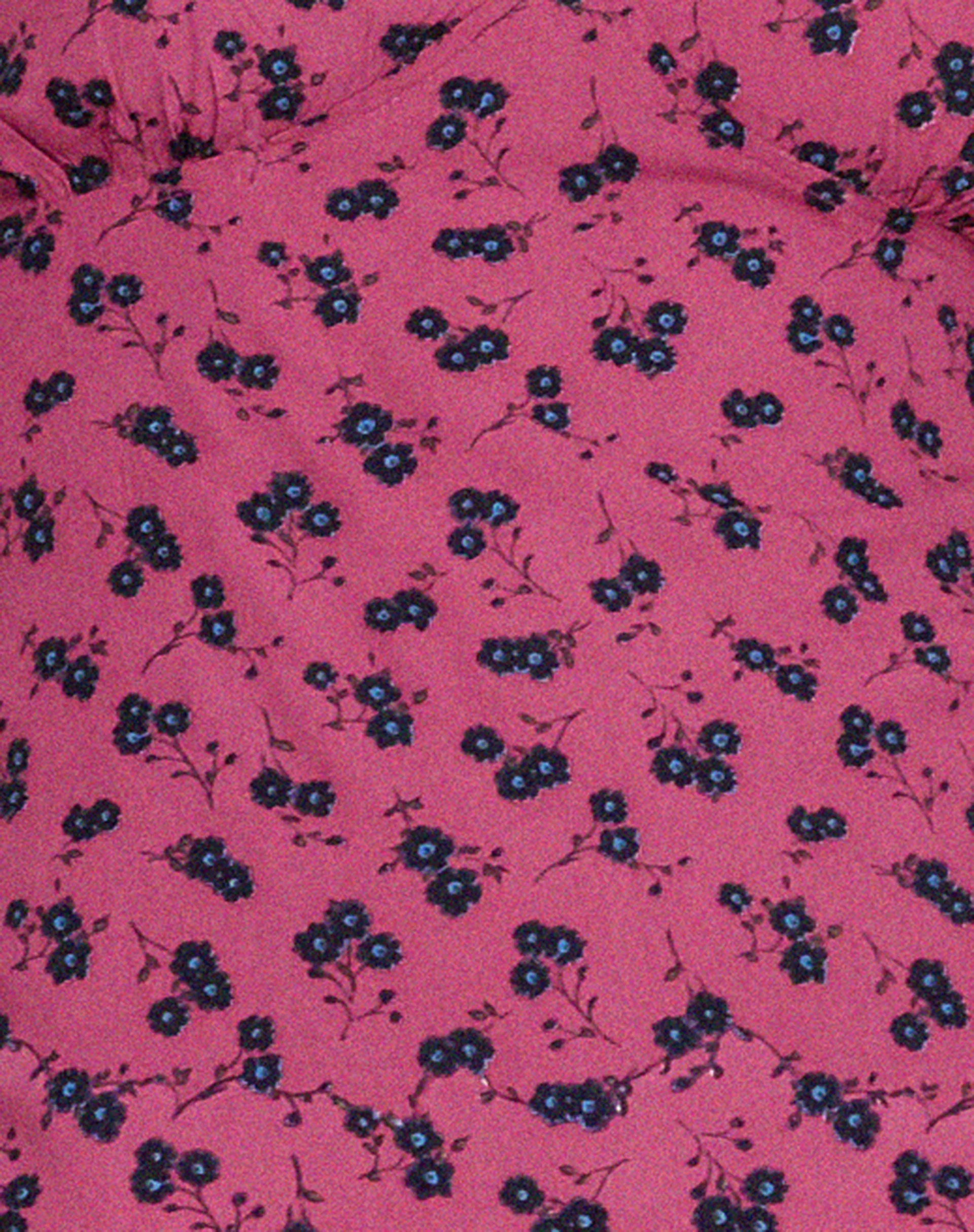 Lieva Midi Dress in Raspberry Floral - Image 8