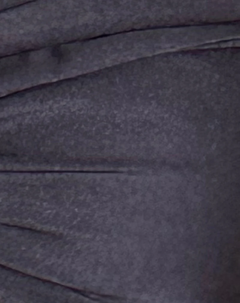 Linda Twist Bikini Top in Dark Grey - Image 7